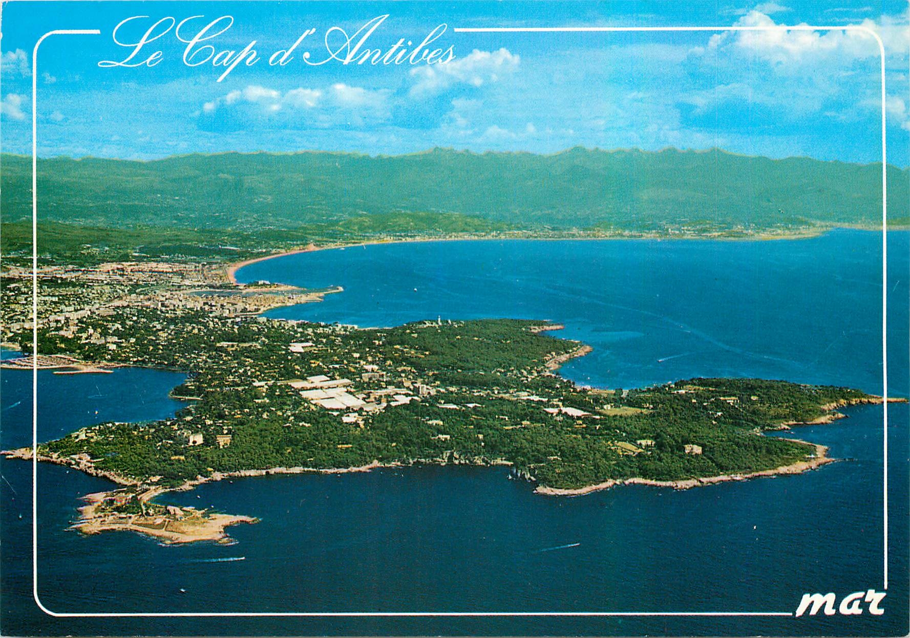CPM La Cote d'Azur Le Cap d'Antibes Vue aerienne