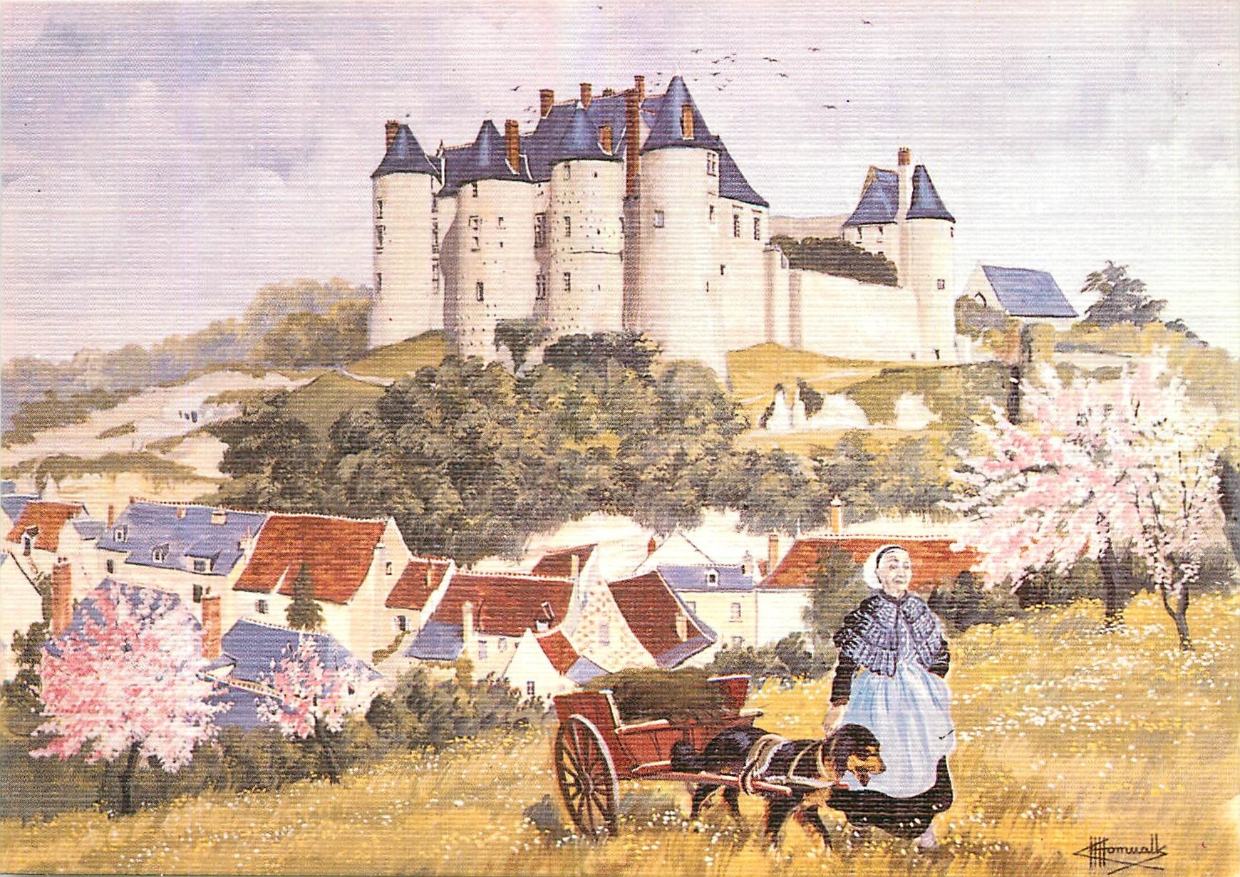 CPM Chateau de Luynes Indre et Loire 