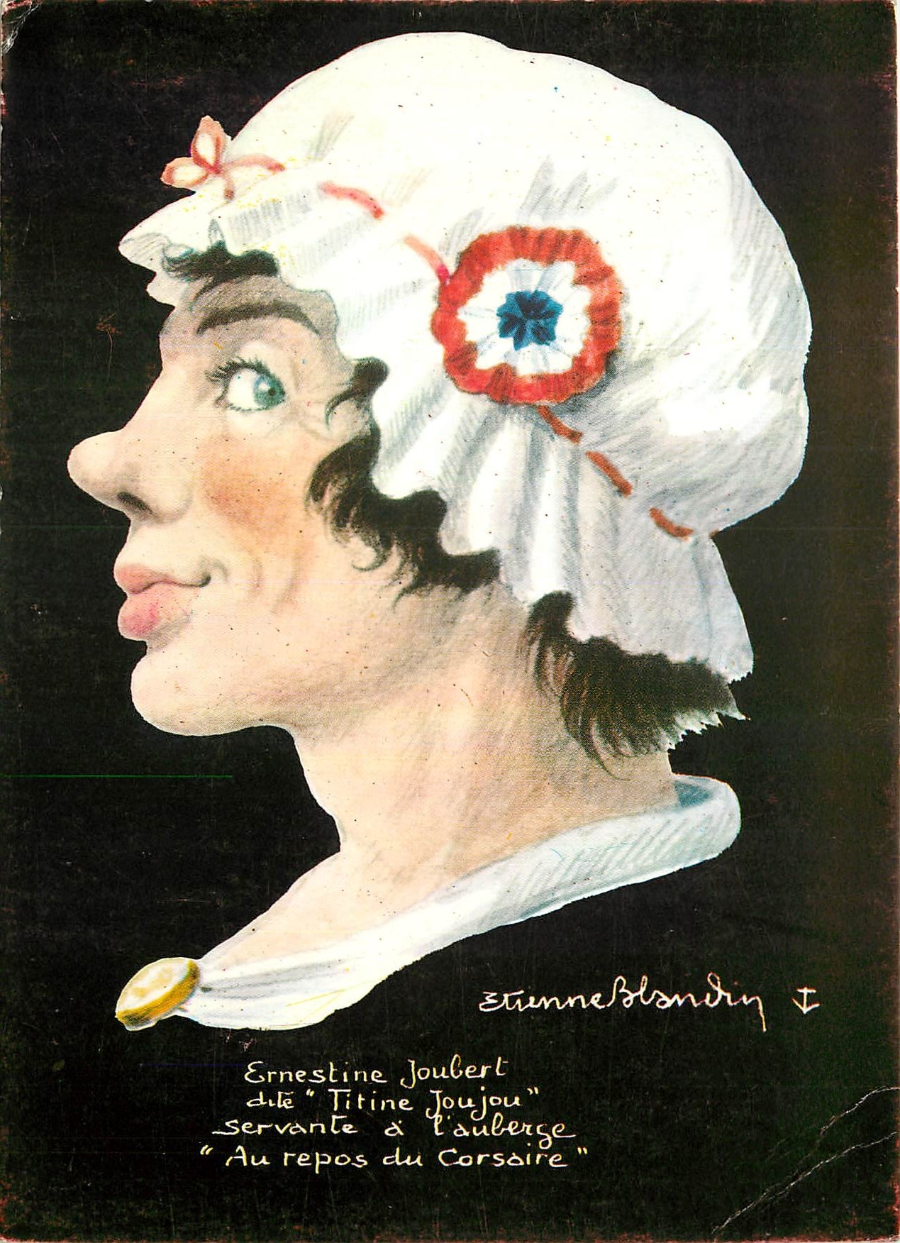 CPM Les Corsaires d'Etienne Blandin Ernestine Joubert dite Titine Joujou