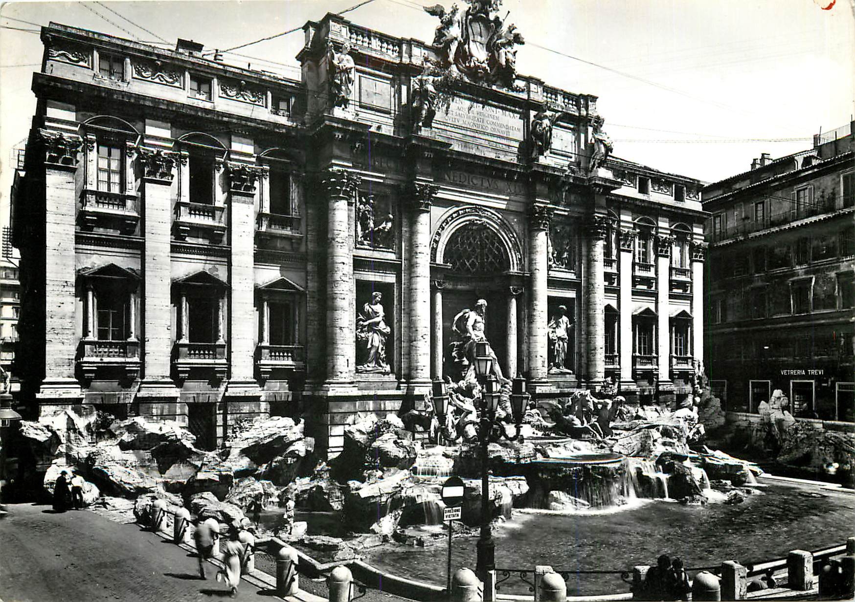 CPM Roma Fontaine de Trevi 
