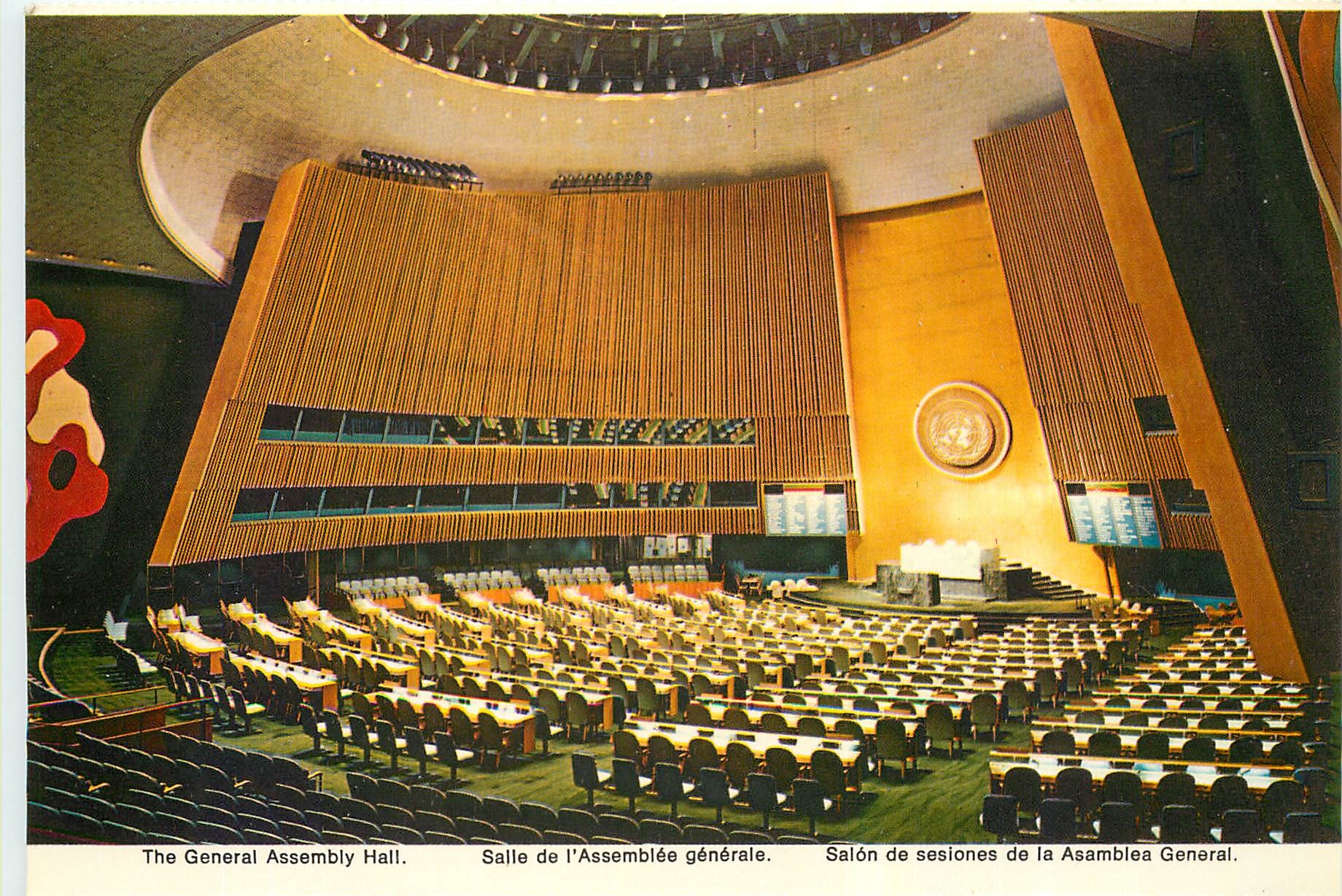 CPM Salle de l'Assemblee generale Nations Unies