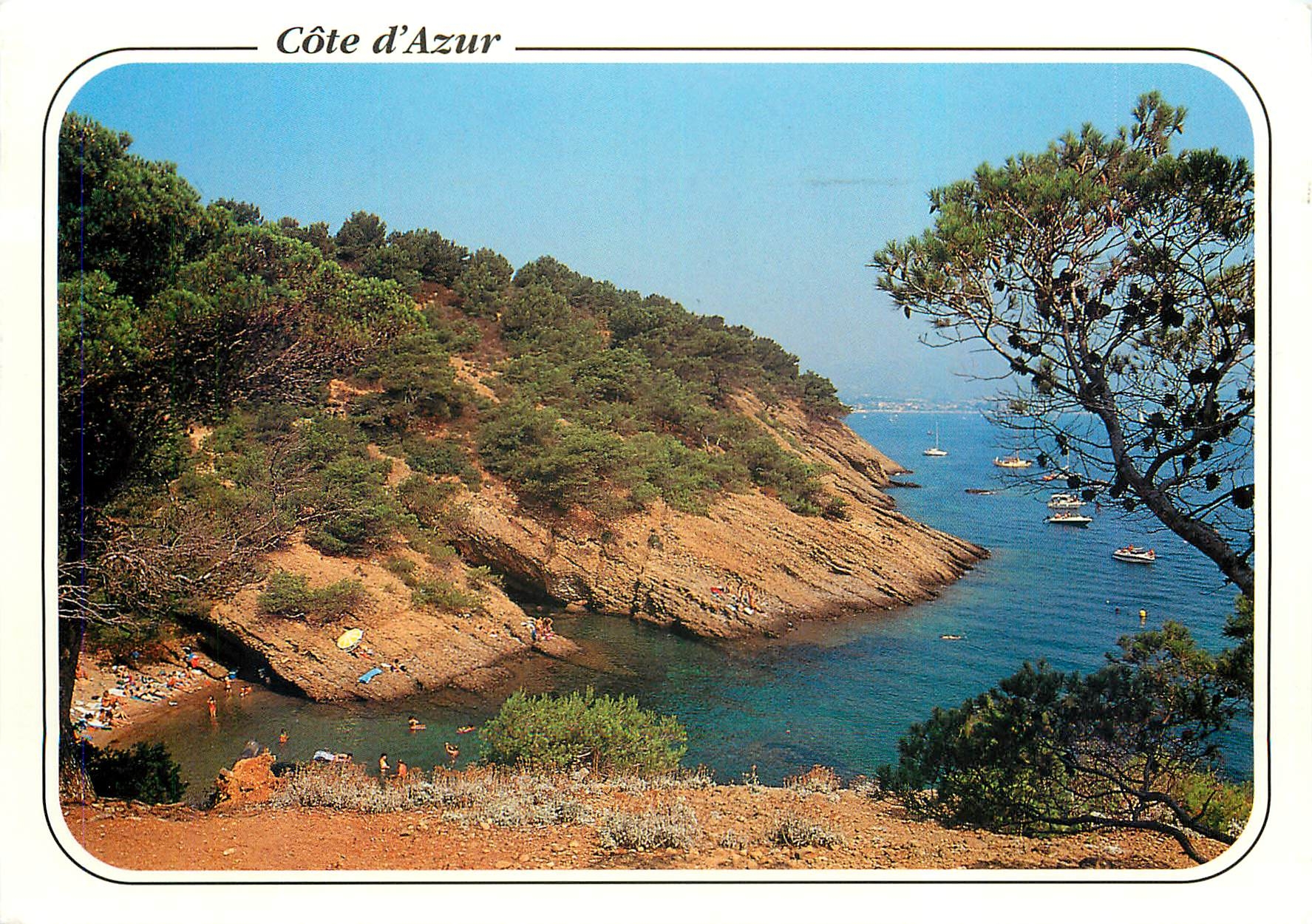CPM Au Soleil de la Cote d'Azur La Ciotat B du Rh Calanque de L'Ile Verte