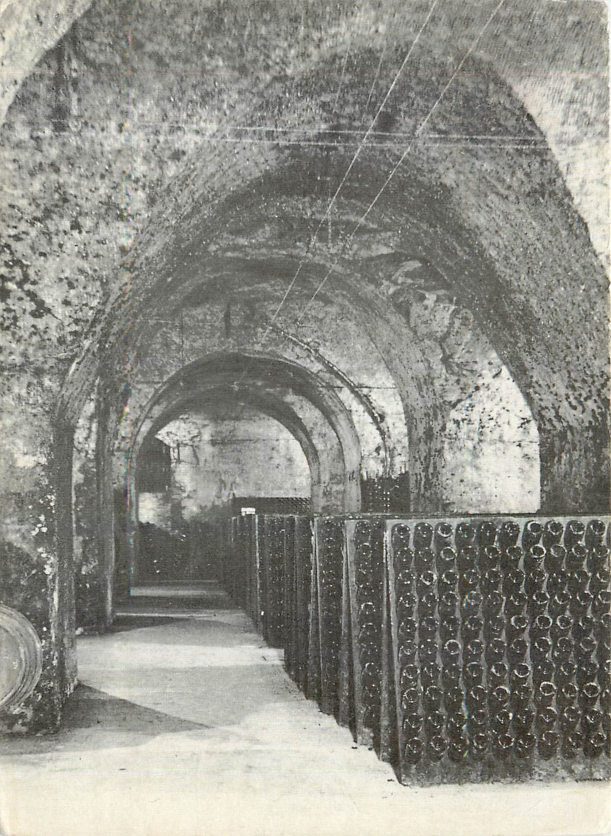 CPM Bouteilles sur Pupitres Moet et Chandon Epernay Champagne