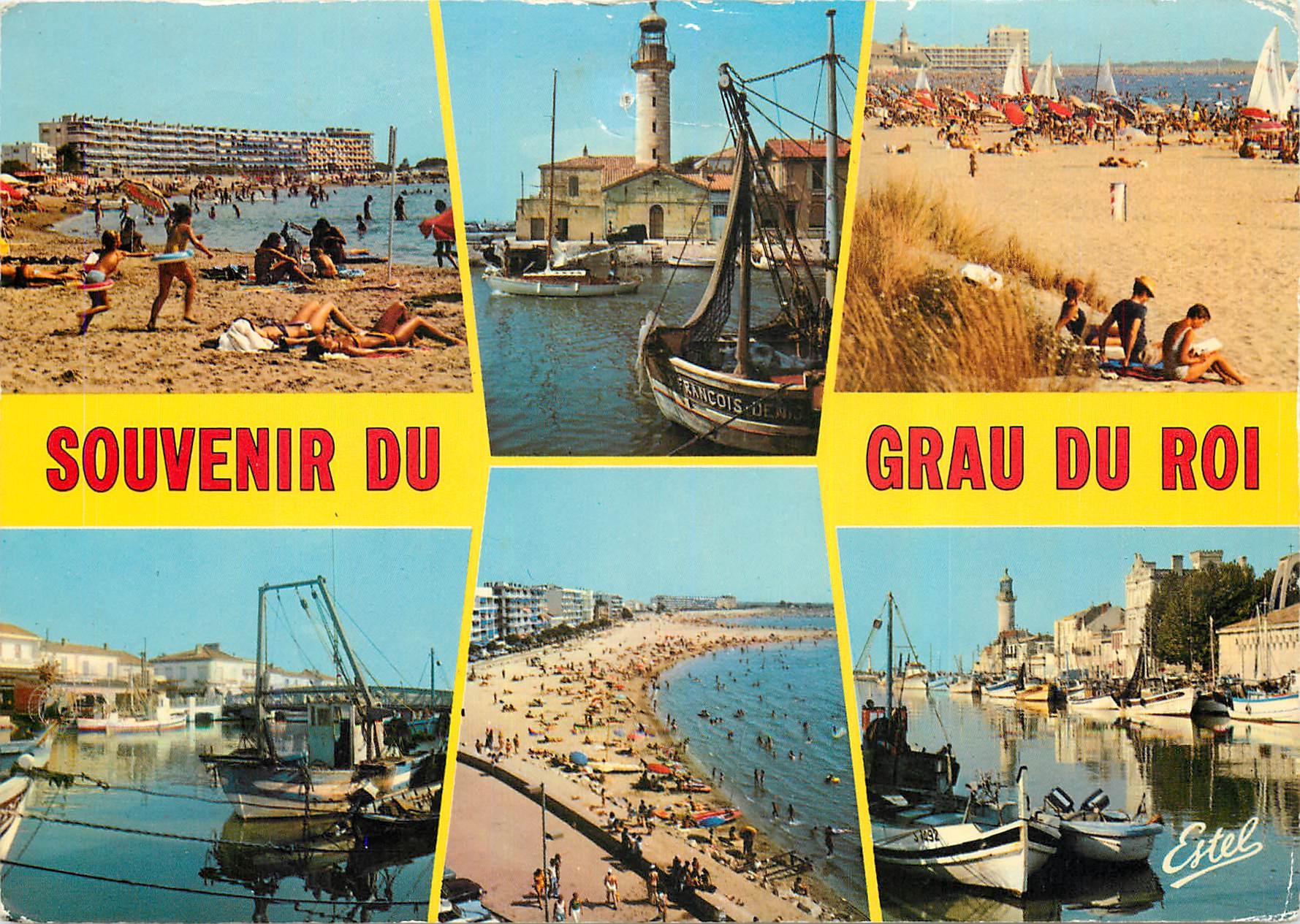 CPM Le Languedoc le Grau du Roi Gard Divers aspects de la nouvelle plage
