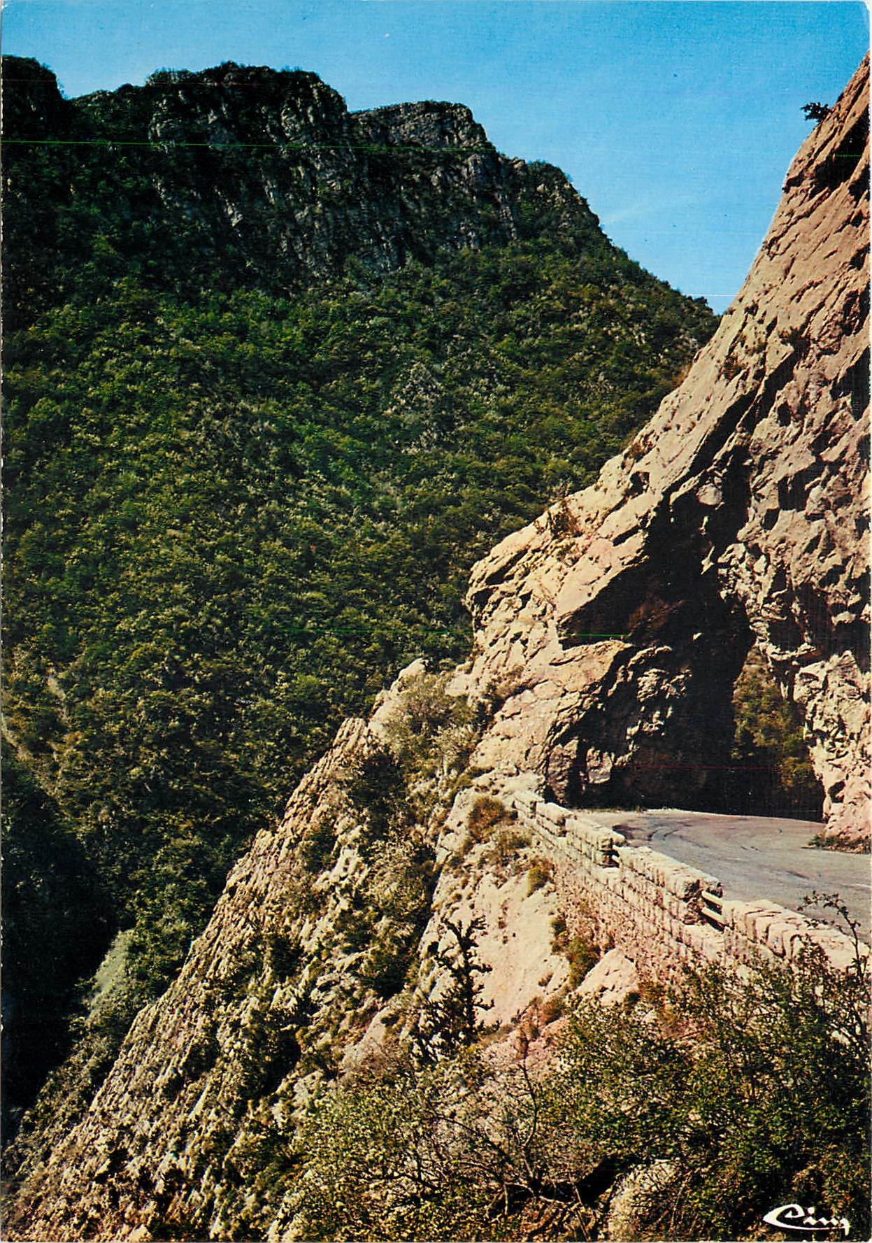 CPM Environs de Castellane Taulanne Alp de Hte Prov Les Clues Route Napoleon 