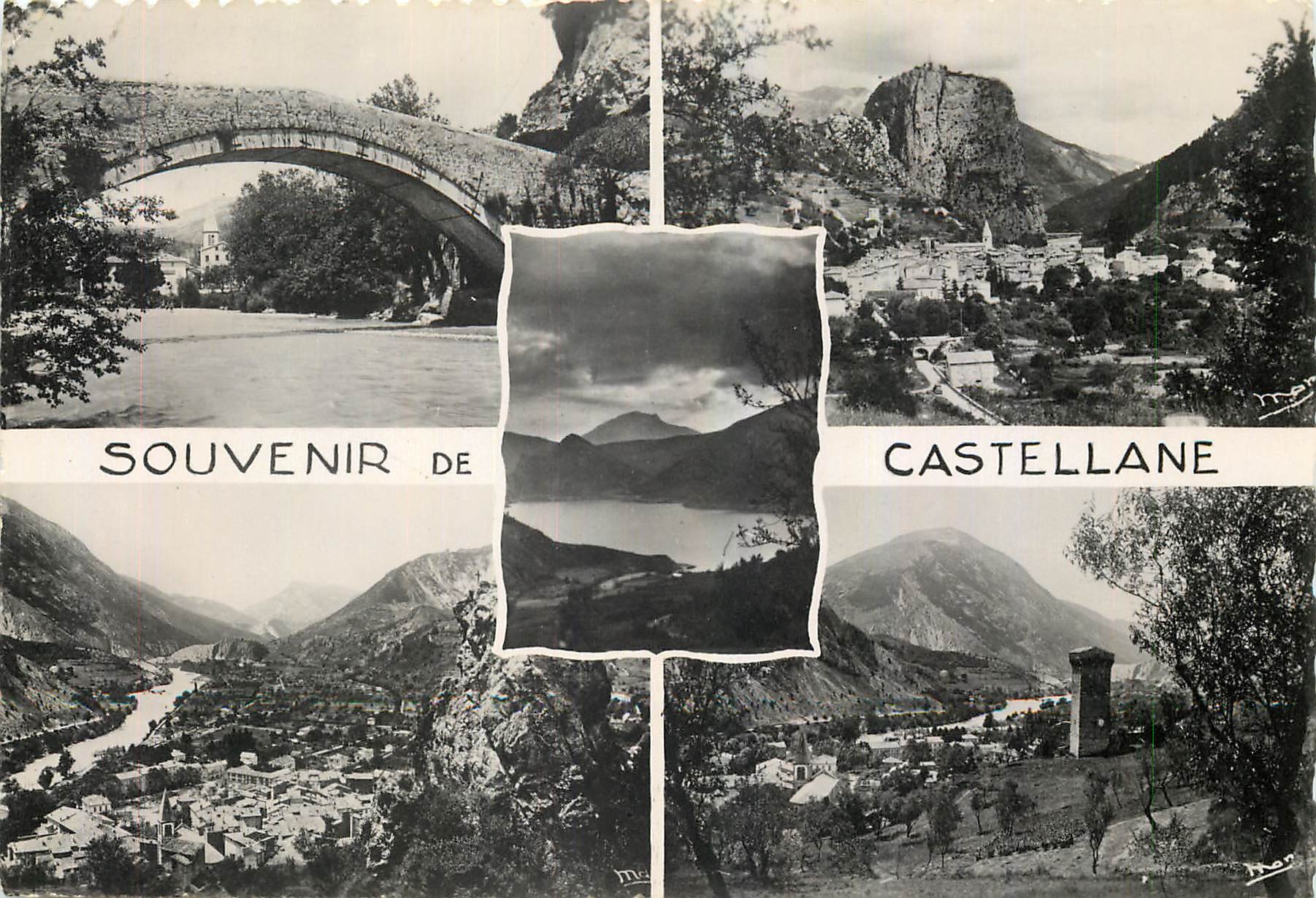 CPM Castellane Basses Alpes 