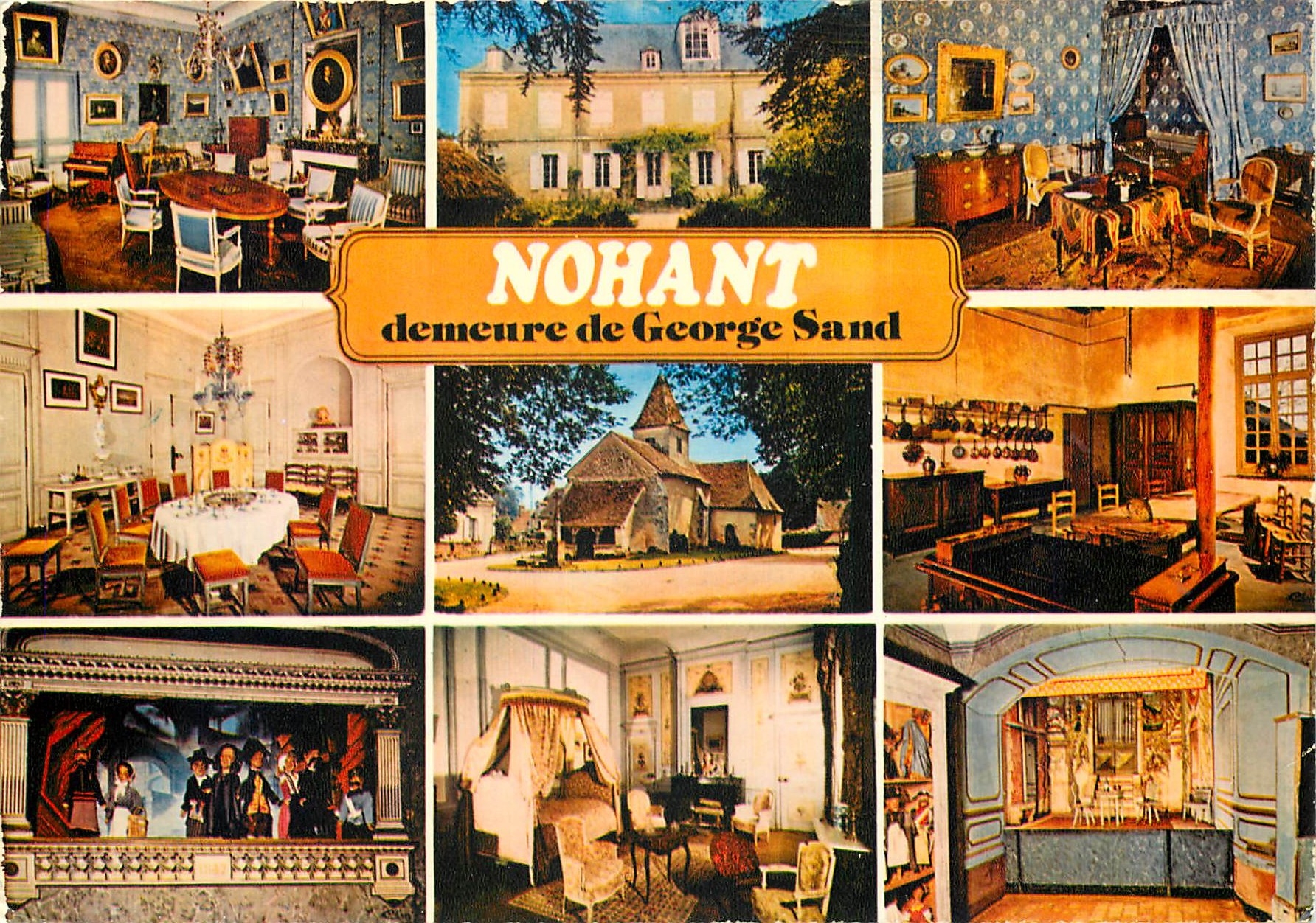 CPM L'Indre Touristique Nohant La demeure de George Sand 