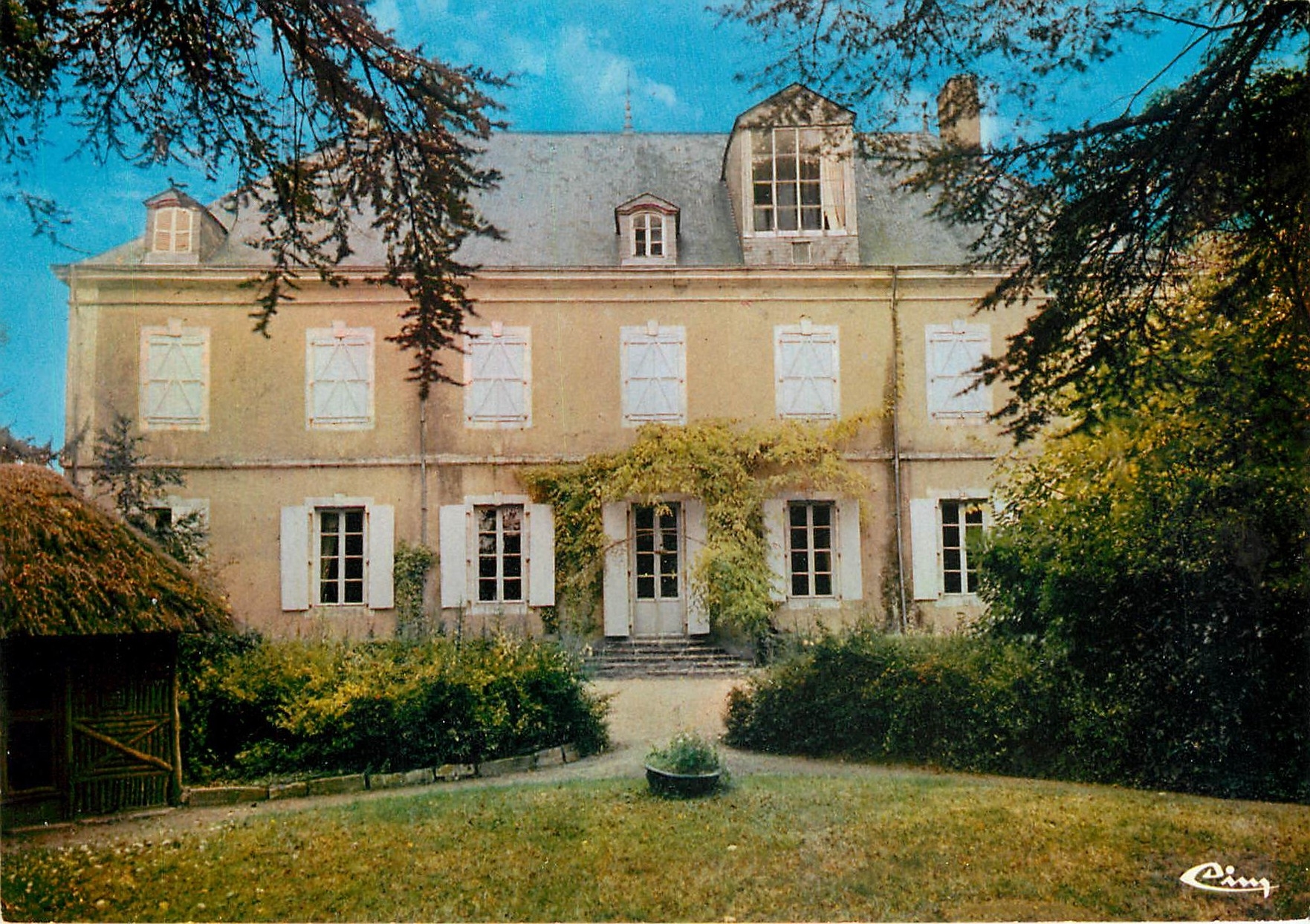 CPM Indre Touristique Nohant Le Chateau de George Sand 