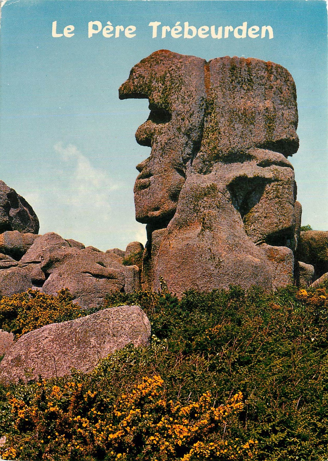 CPM Couleurs de Bretagne La Cote de Granit Rose Trebeurden Le rocher du pere Trebeurden
