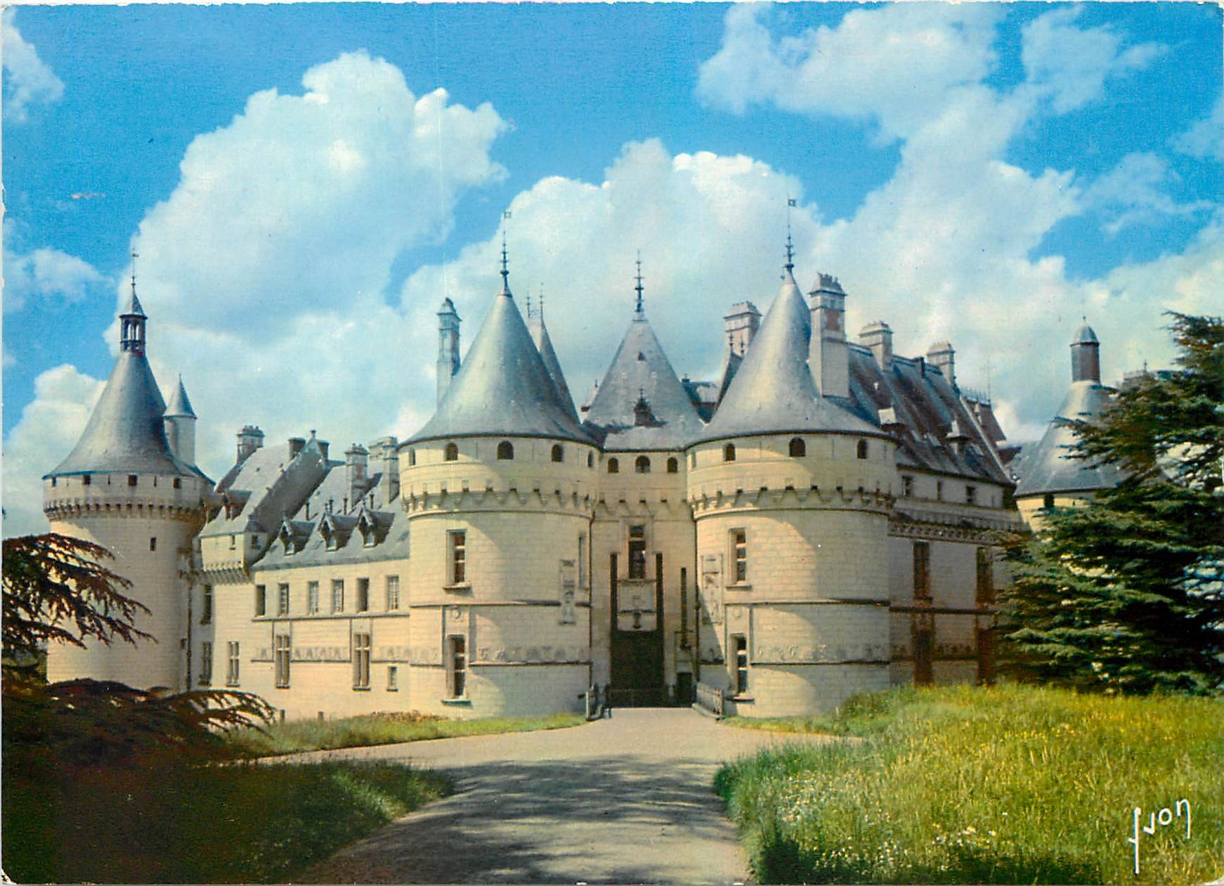 CPM Couleurs et Lumiere de France Val de Loire Chateau de Chaumont Loir et Cher 