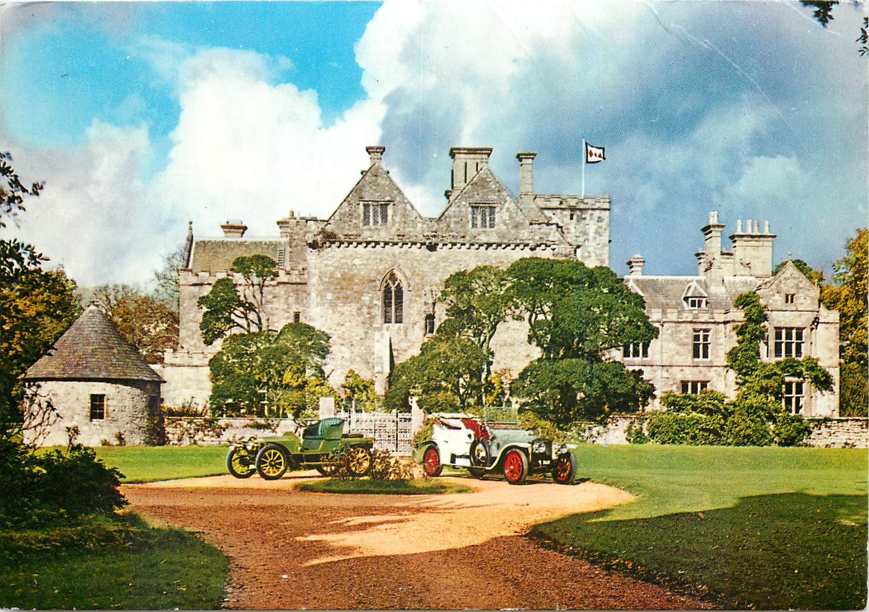 CPM Palace House beaulieu Hampshire Angleterre demeure de Lord Montagu Automobile