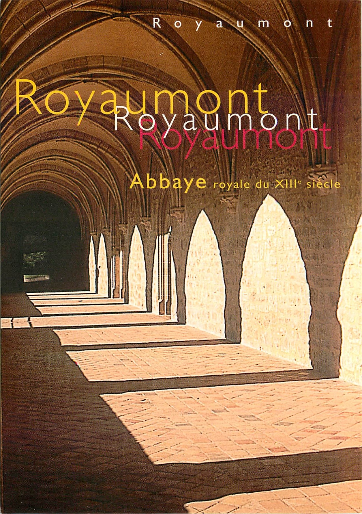 CPM Royaumont Abbaye Royale du XII siecle