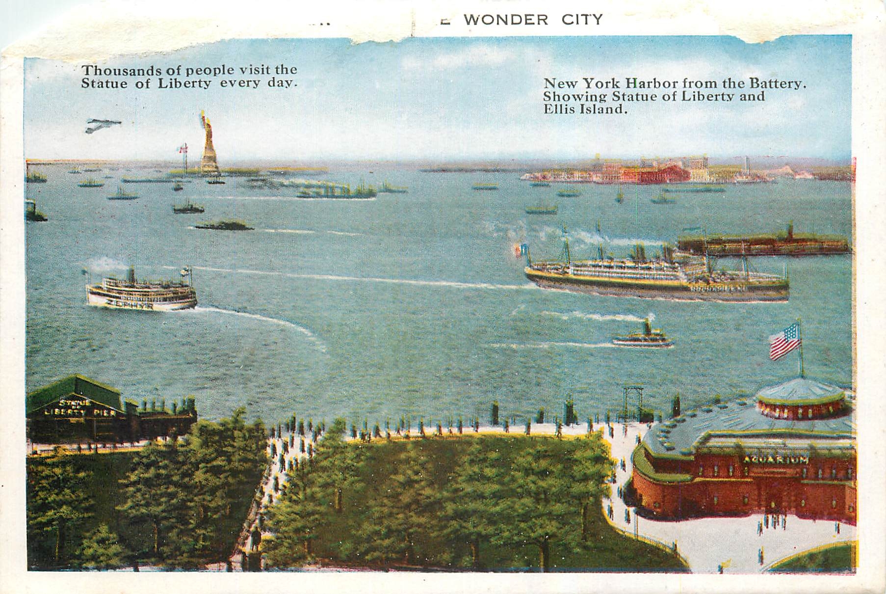 CPM New York Harbor from the Battery Financial District