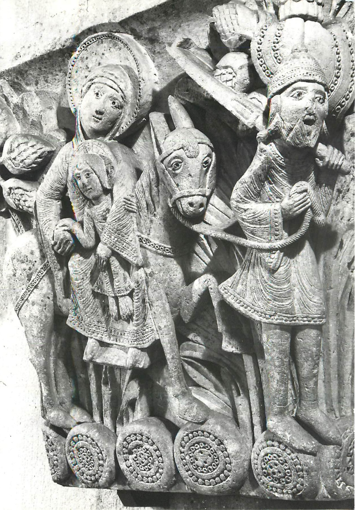 CPM Autun Cathedrale Saint Lazare Fuite ne Egypte 