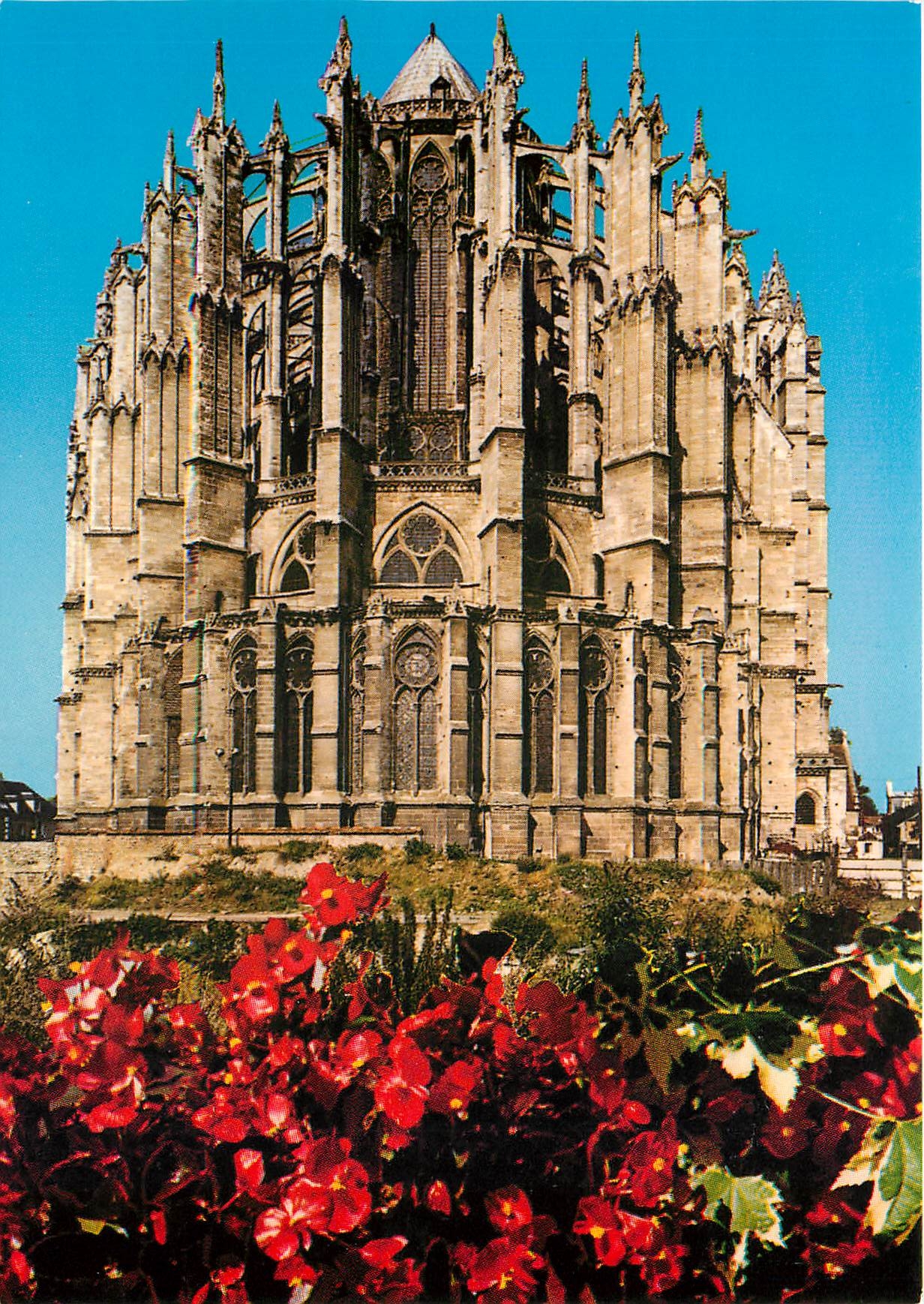 CPM Beauvais Oise Cathedrale Saint Pierre Abside