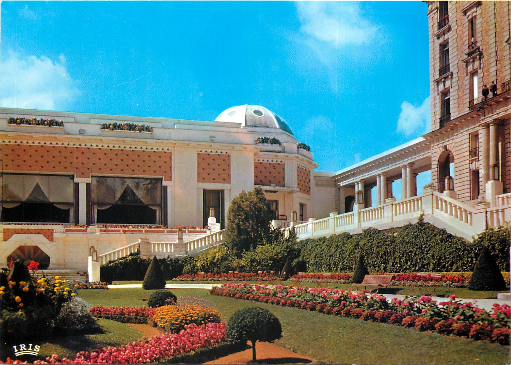 CPM Images de France Vosges Vittel Le Casino et le Grand Hotel 