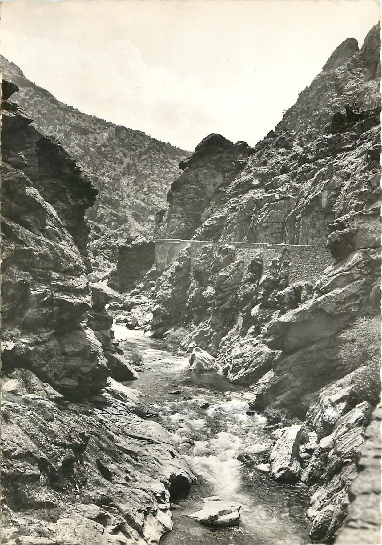 CPM La Corse Ile de Beaute Les remarquebles gorges du God dans le defile de la Scala di Santa Regina