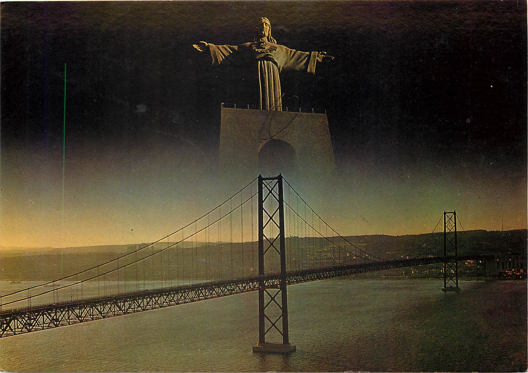 CPM Lisboa Portugal Cristo Roi 