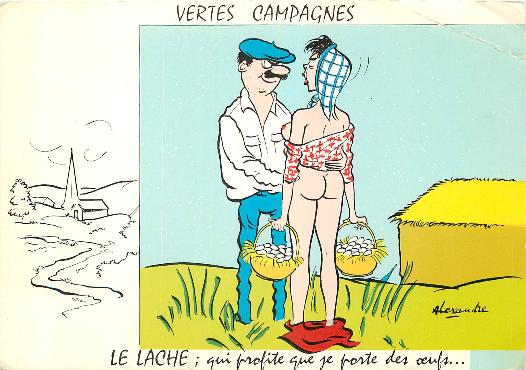 CPM Vertes campagnes