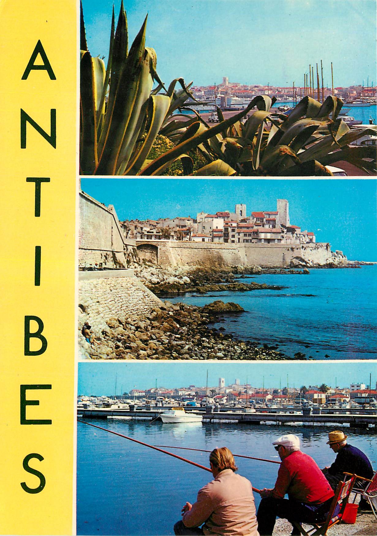 CPM Souvenir d'Antibes
