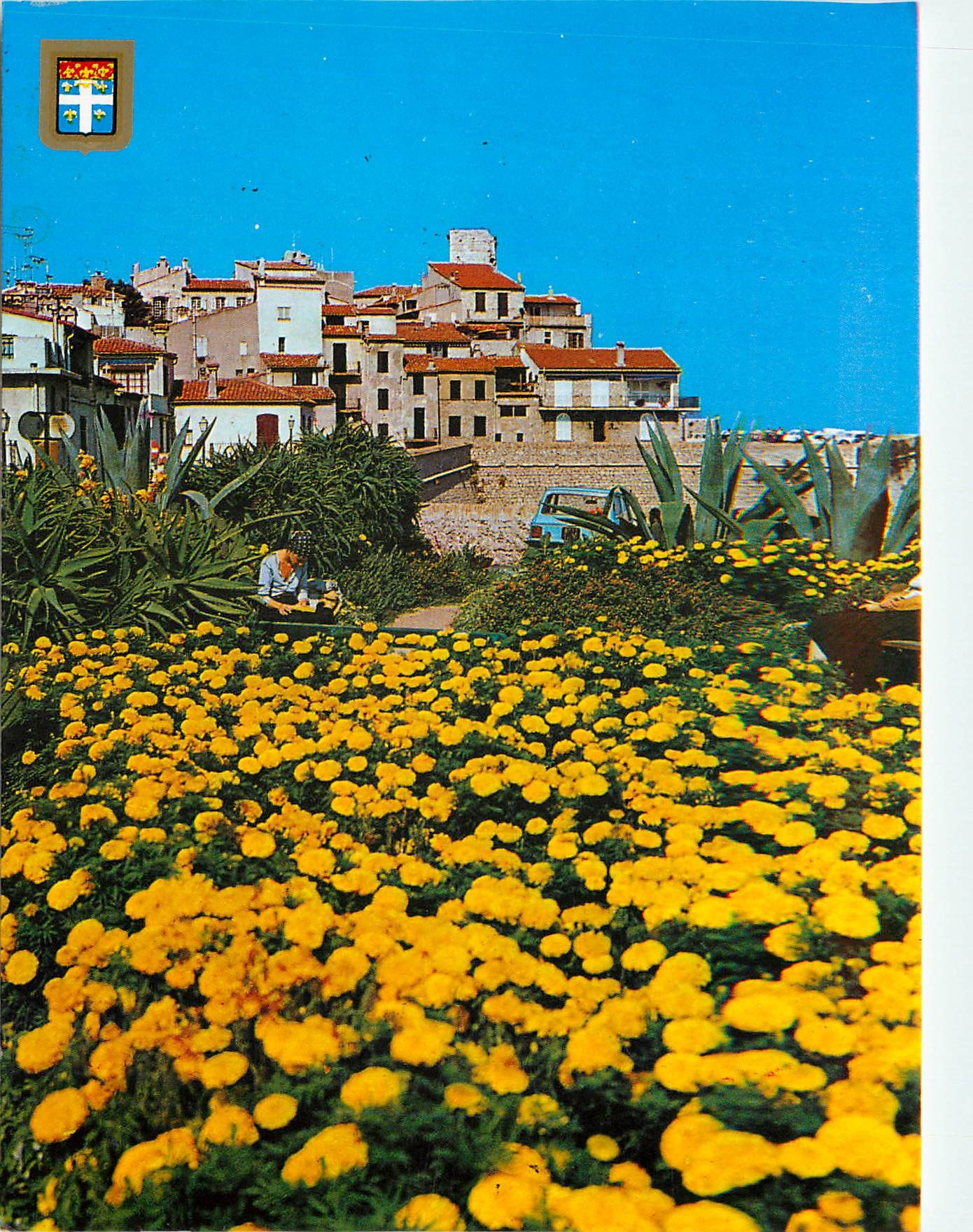 CPM Antibes vue sur le vieil Antibes