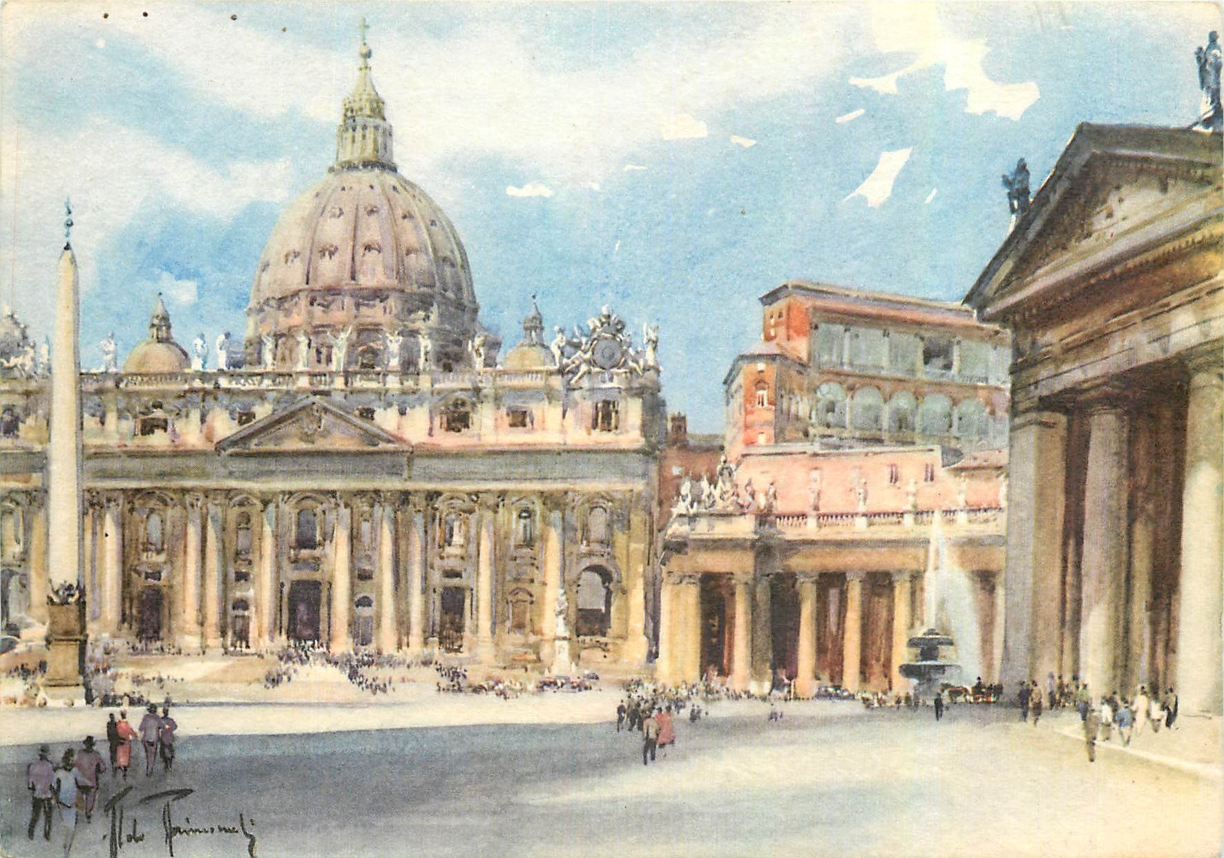 CPM Rome Saint Pierre 