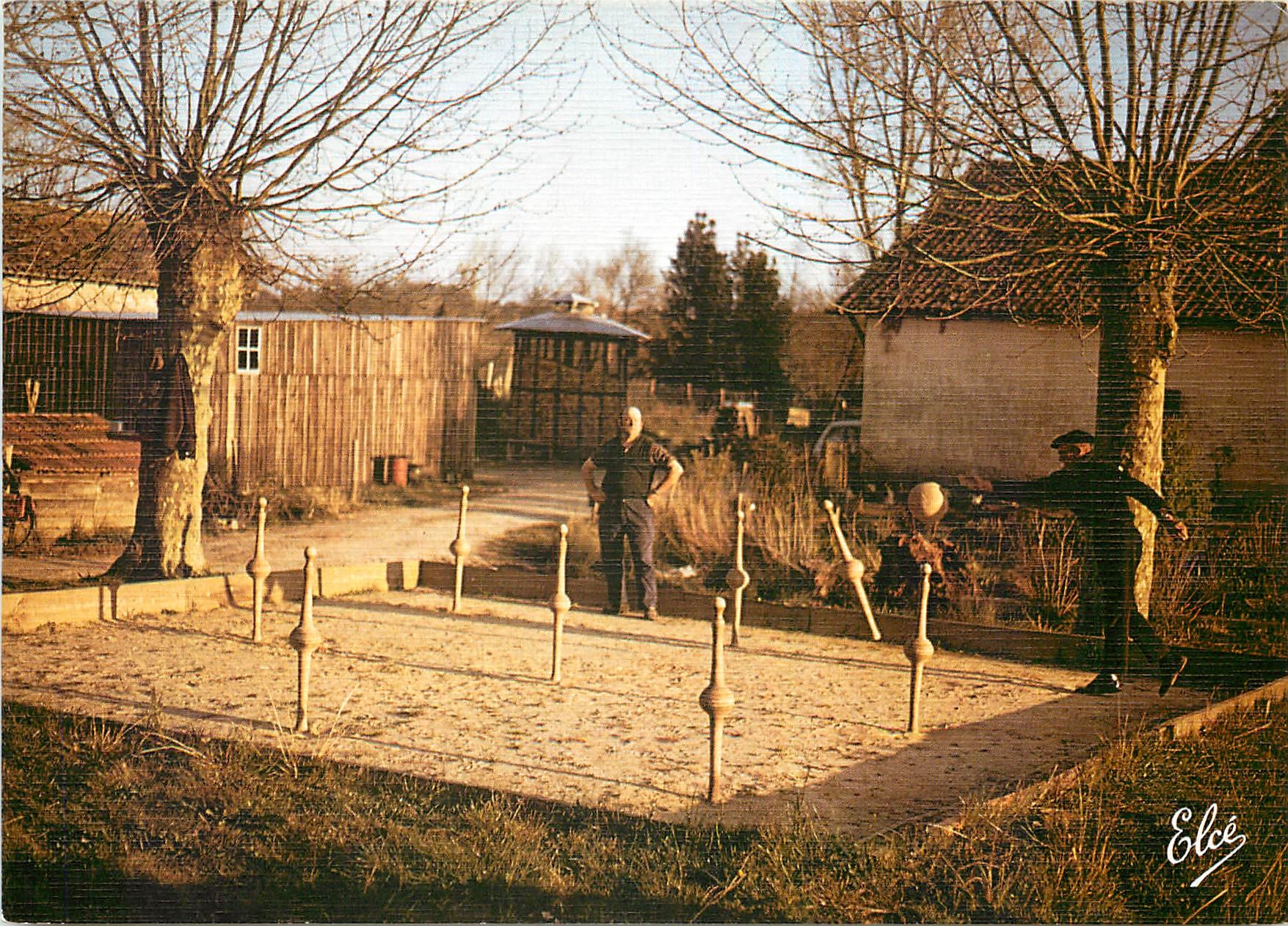 CPM Dans nos Campagnes Jeux de quilles de neuf 