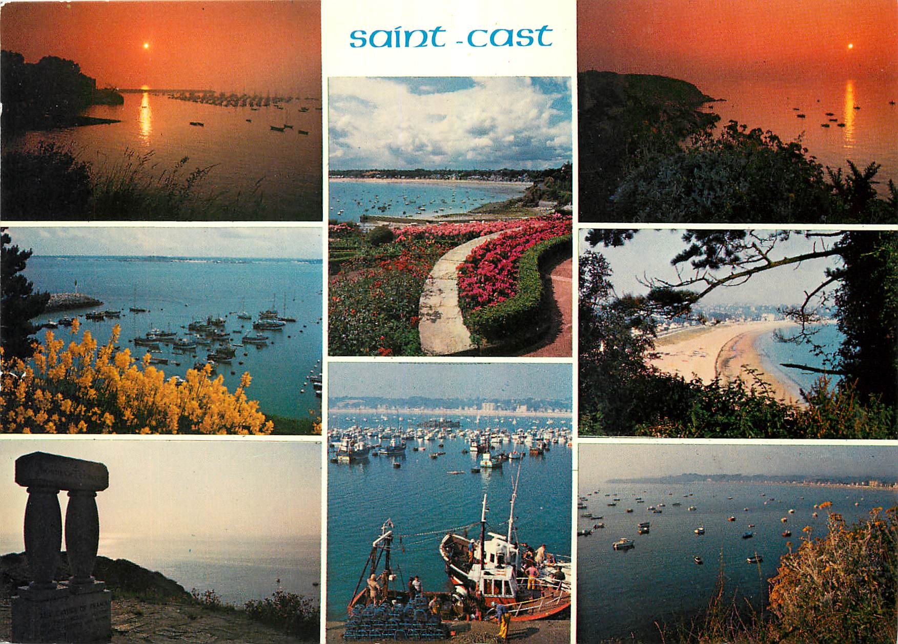CPM La Cote d'Emeraude Saint Cast 