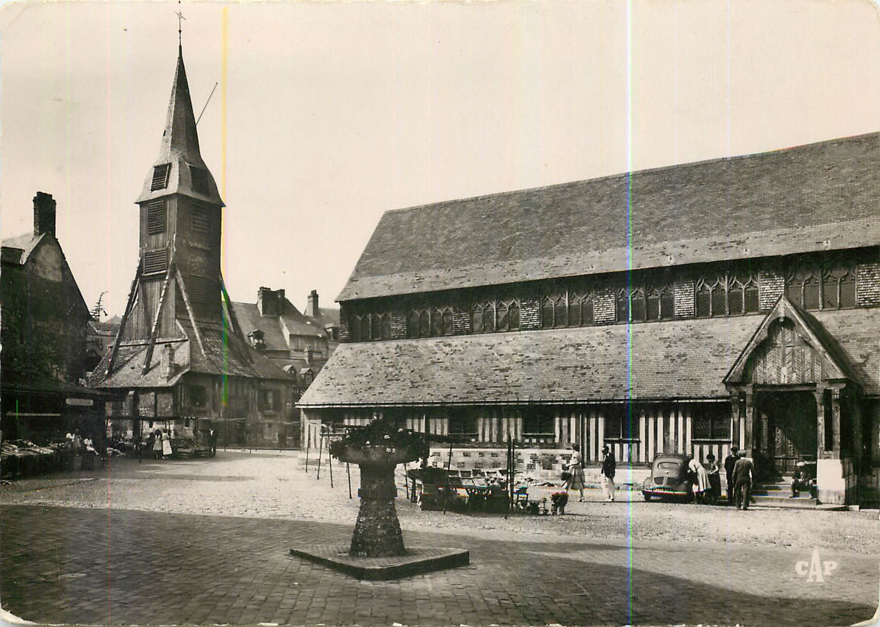 CPM Honfleur L'Eglise Ste Catherine 
