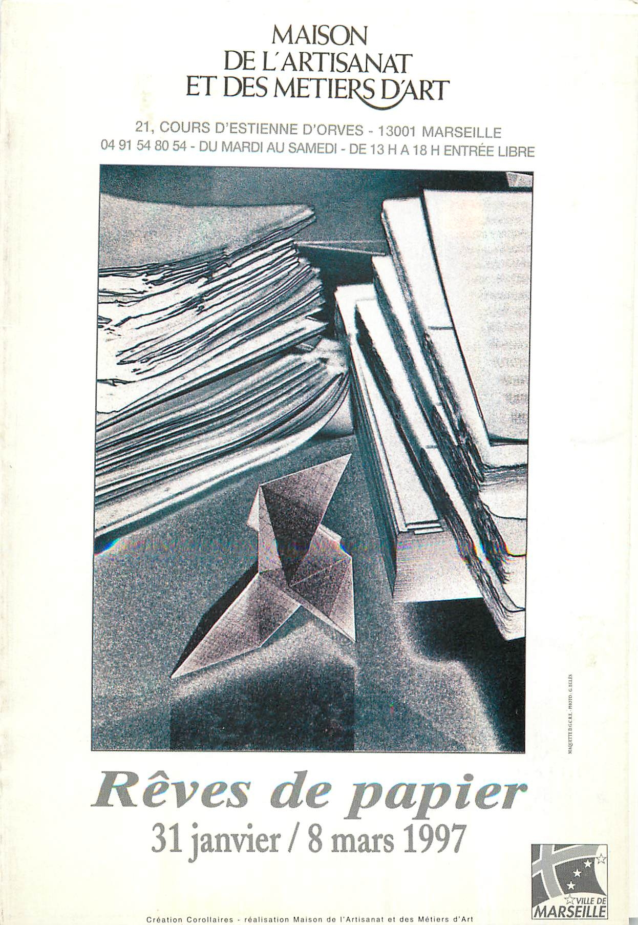CPM Maison de l'Artisan at et des Metiers d'Art Reves de Papier 1997