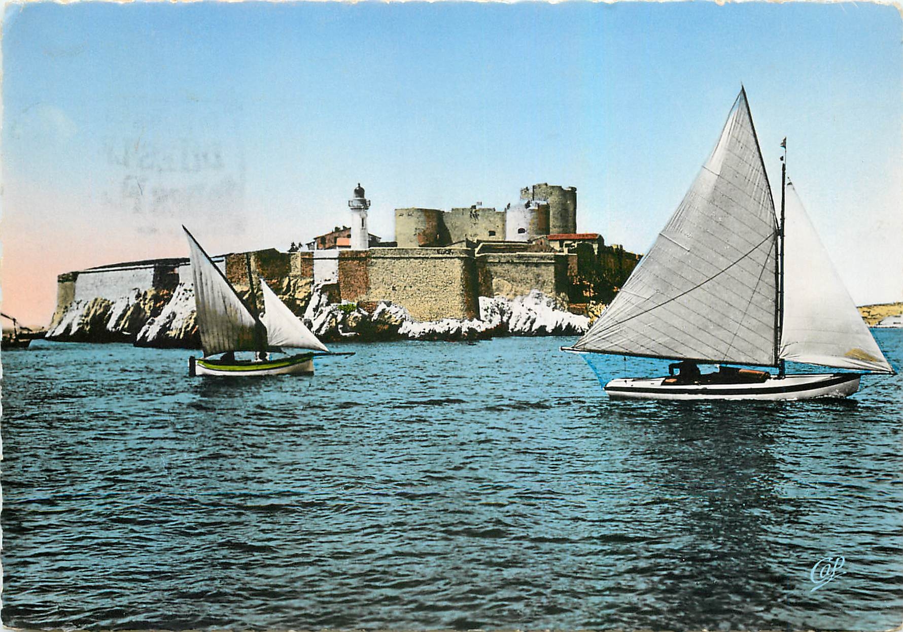 CPM Marseille Le Chateau d'If bati par Francois 