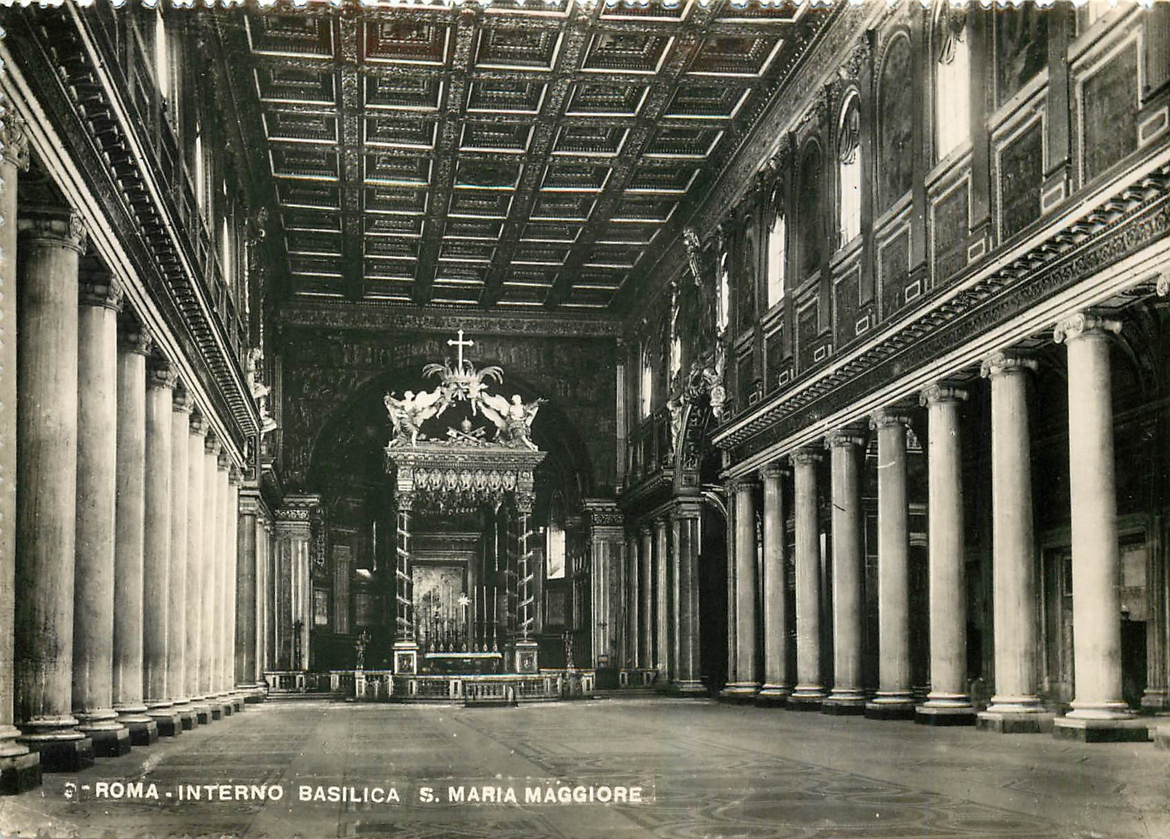 CPM Roma Interno Basilica S Maria Maggiore