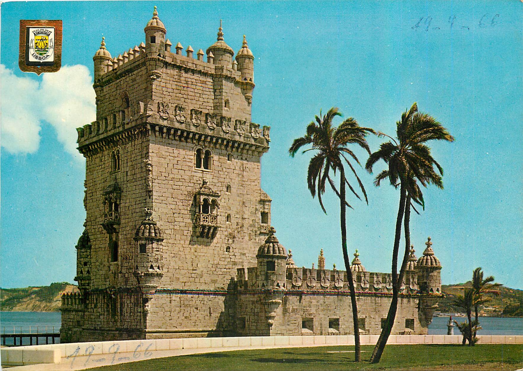 CPM Lisboa Portugal La Tour de Belem 