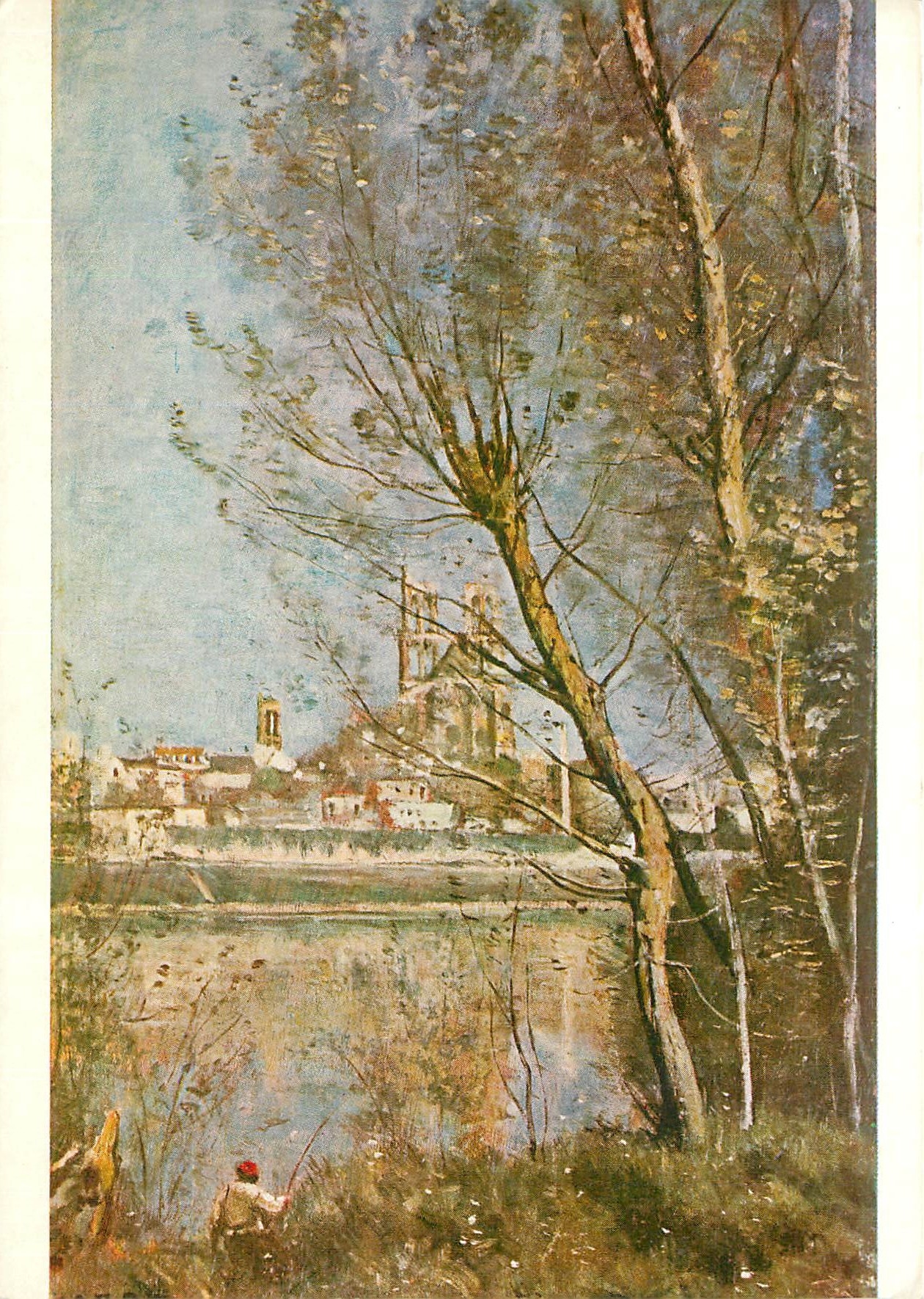 CPM Jean Baptiste camille Corot (1796 1875) musees de Reims