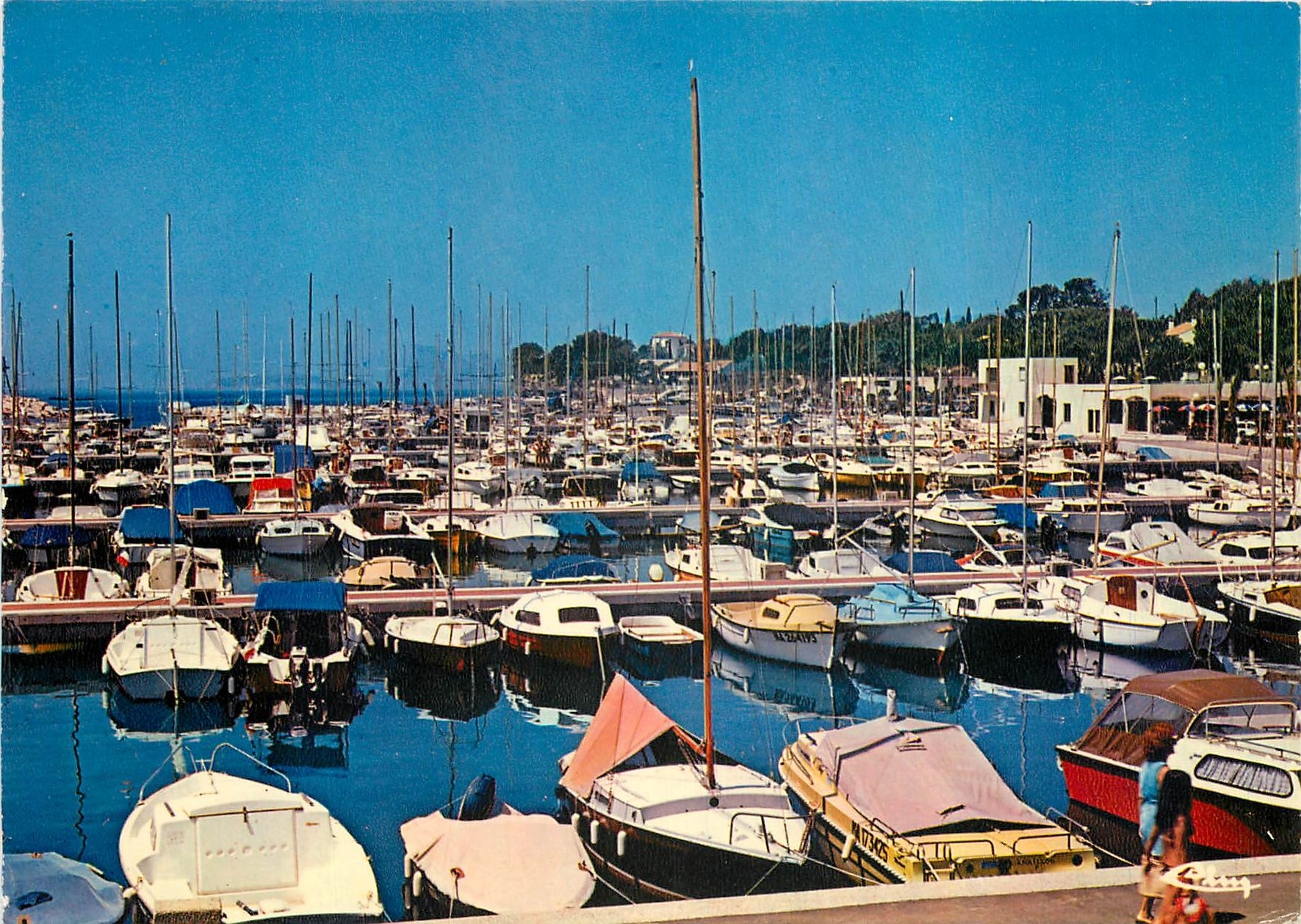 CPM St Cyr sur Mer (Var) Les Lecques le nouveau port