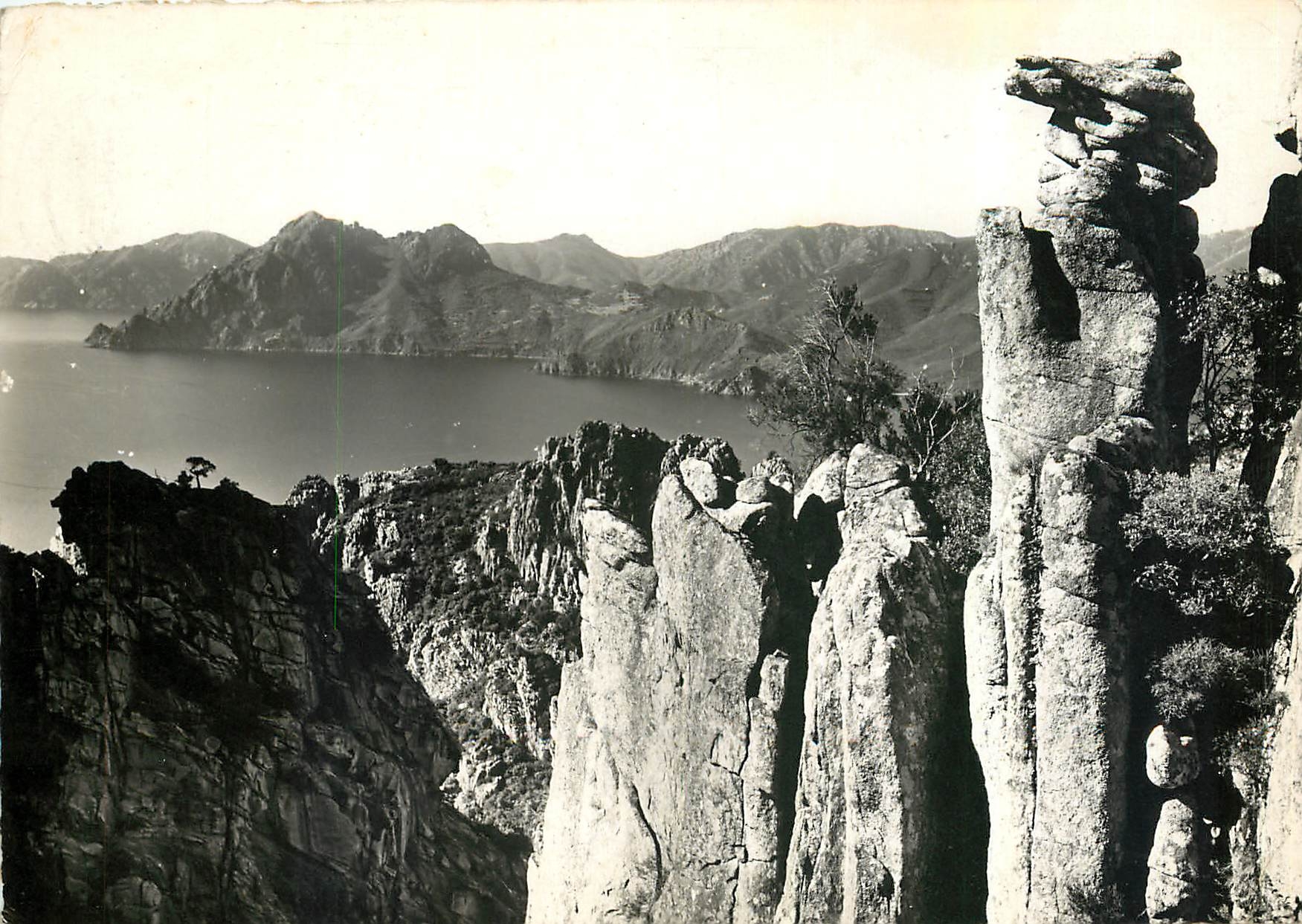CPM La Corse Ile de Beaute Piana les Calanche et le Golfe de Porto