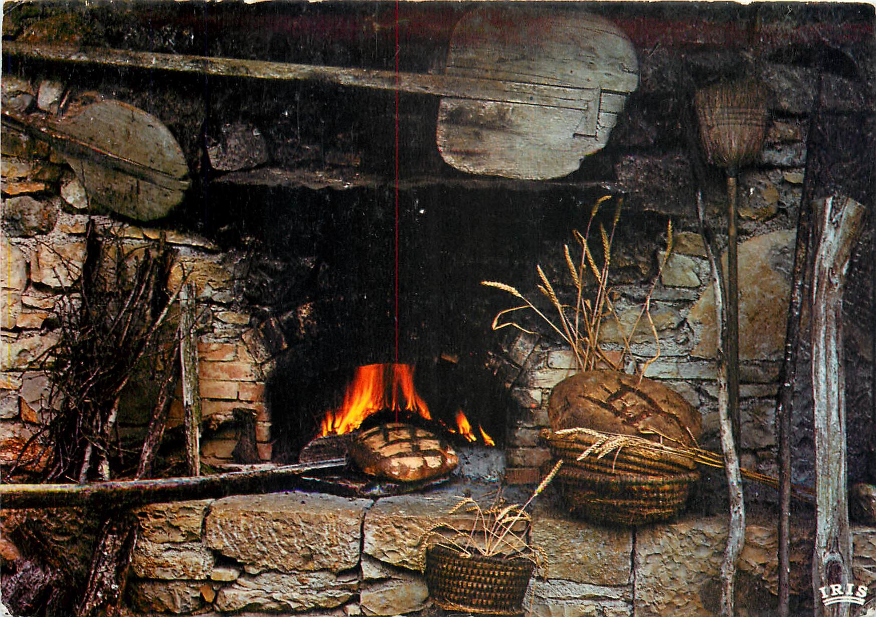 CPM Scene d Terroir le four a pain