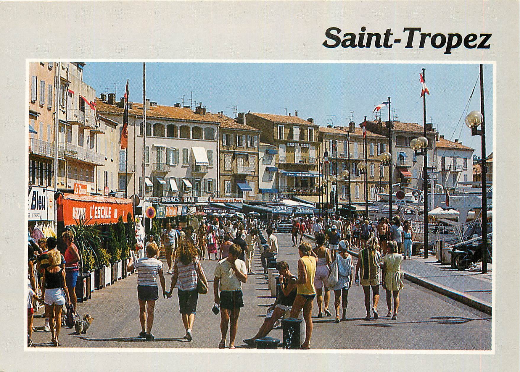 CPM Saint Tropez (Var) Les Quais