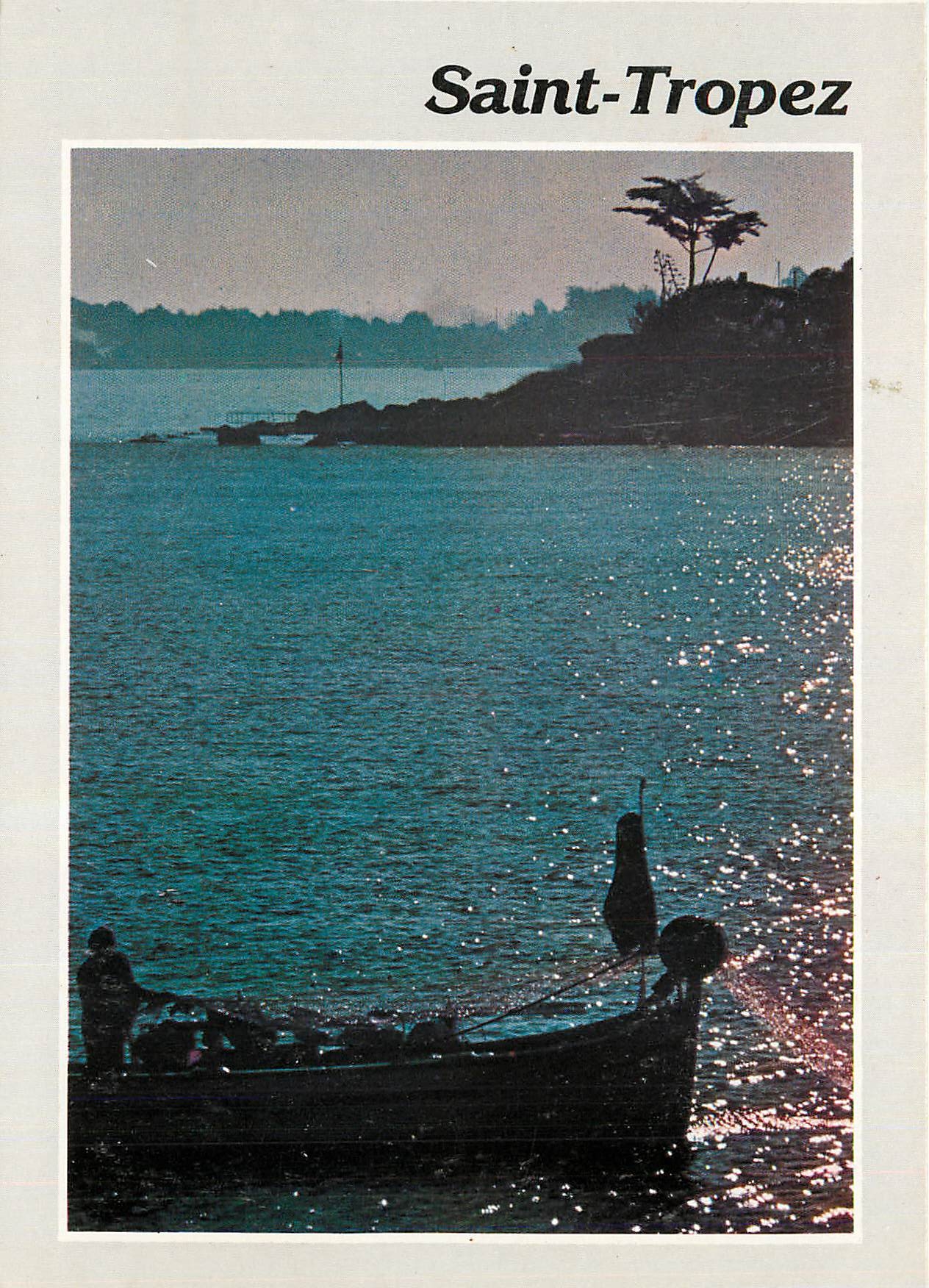 CPM Saint Tropez (Var) Coucher de Soleil