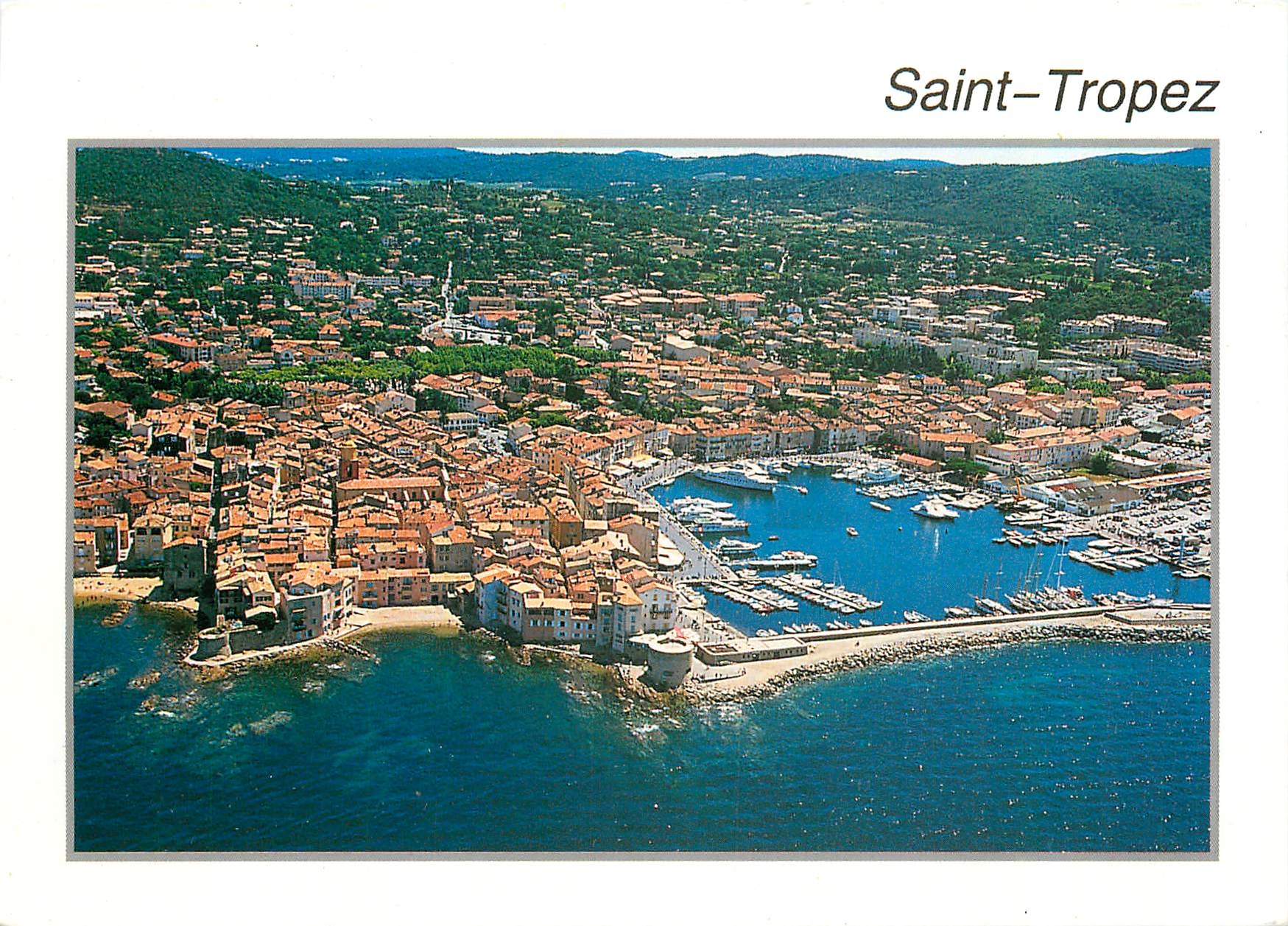 CPM Saint Tropez (Var) Vue aerienne du Village
