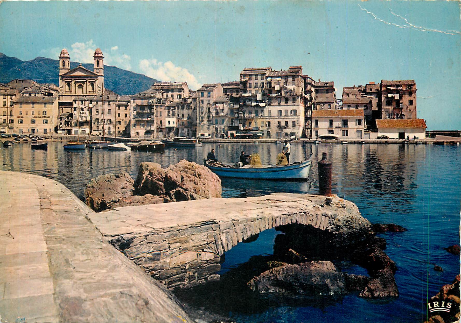 CPM Charme et Couleurs de la Corse Le vieux Port de Bastia