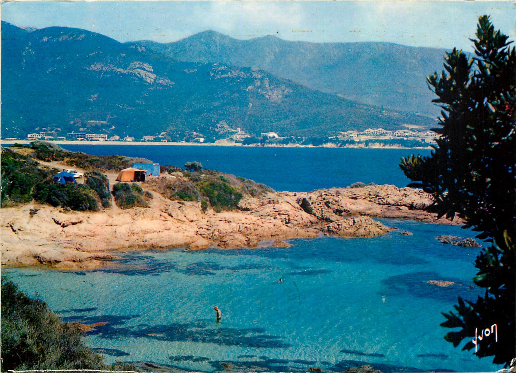 CPM Couluers et Lumiere de France La Corse Oasis de Beaute Sagone Crique aux eaux claires dans le go