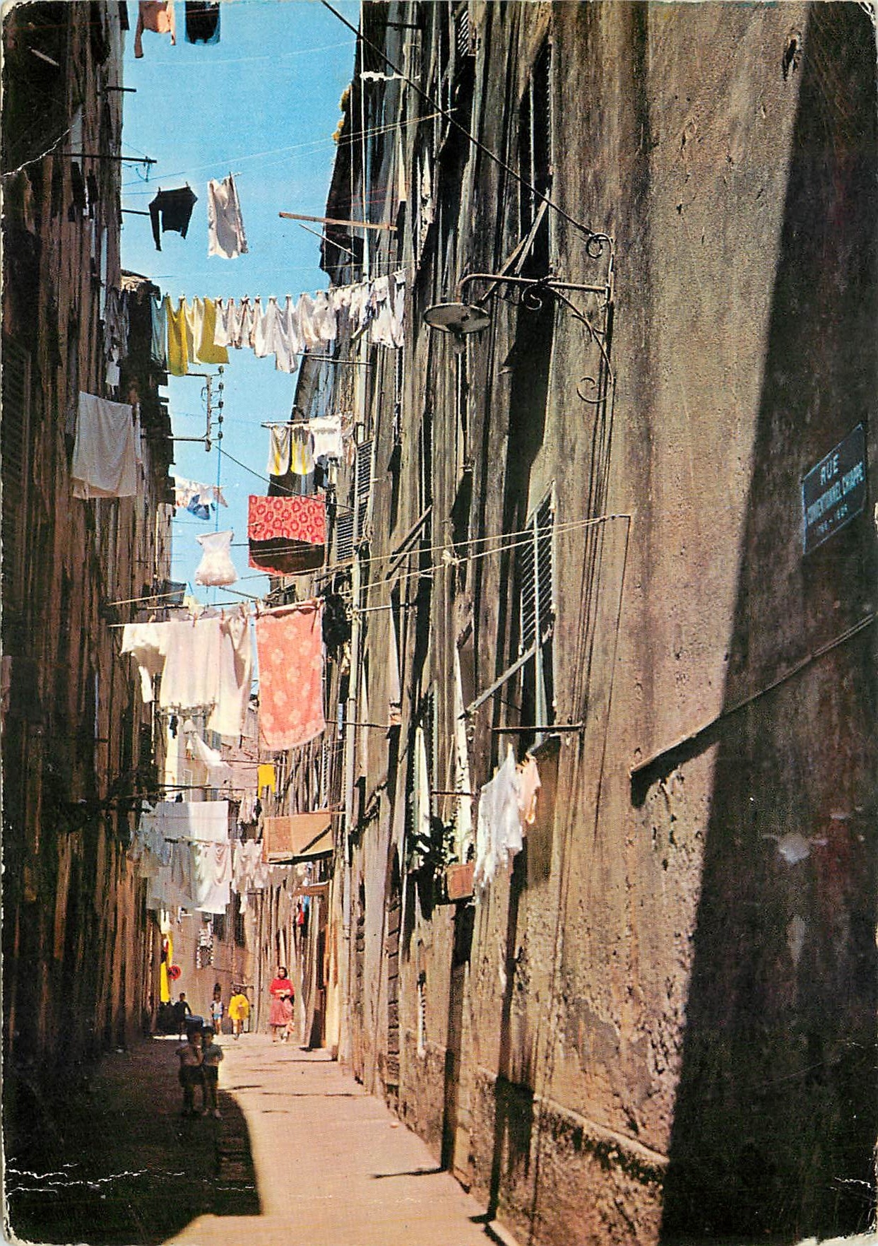 CPM La Corse Inoubliable vieille rue