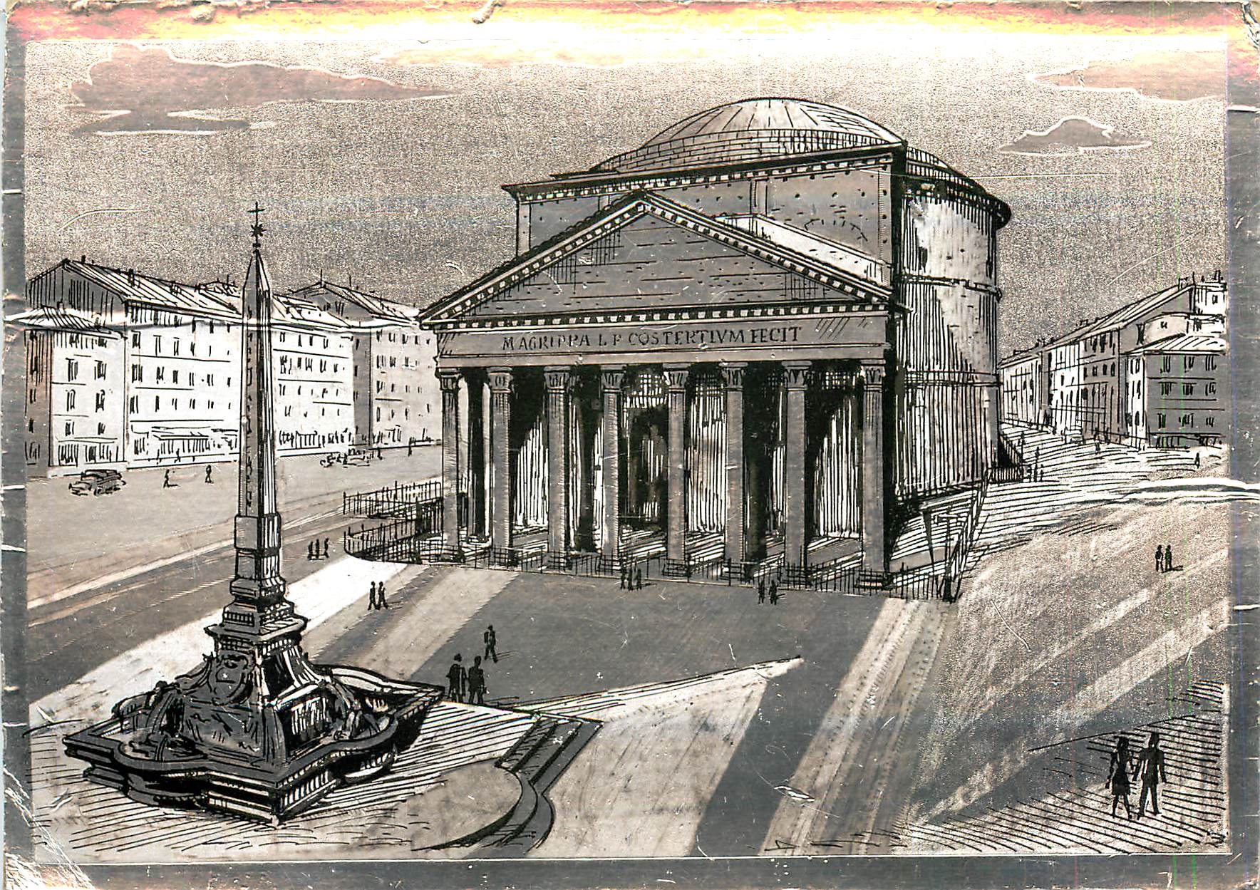 CPM Roma Il Pantheon