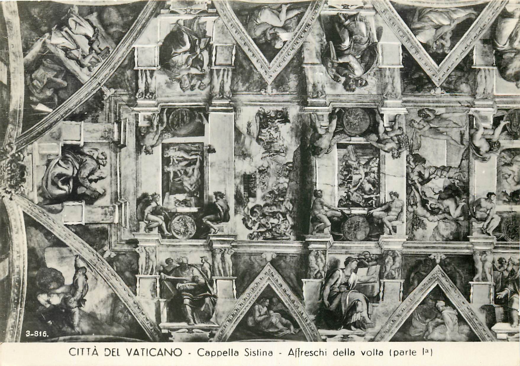 CPM Citta Del Vaticano Cappella Sistina