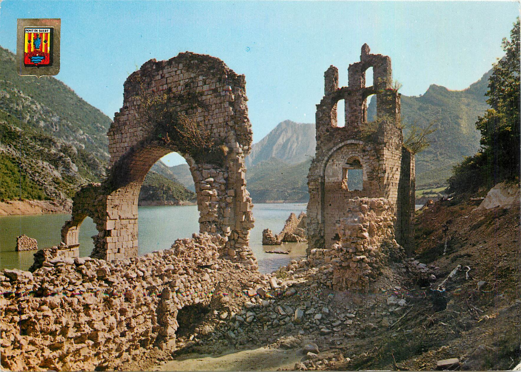 CPM Pirineu Catala Ruines Romans d Monastere de Lavaix