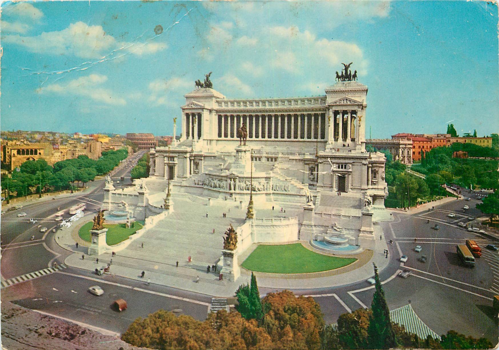 CPM Roma Monnment a Victor Emmanuel II