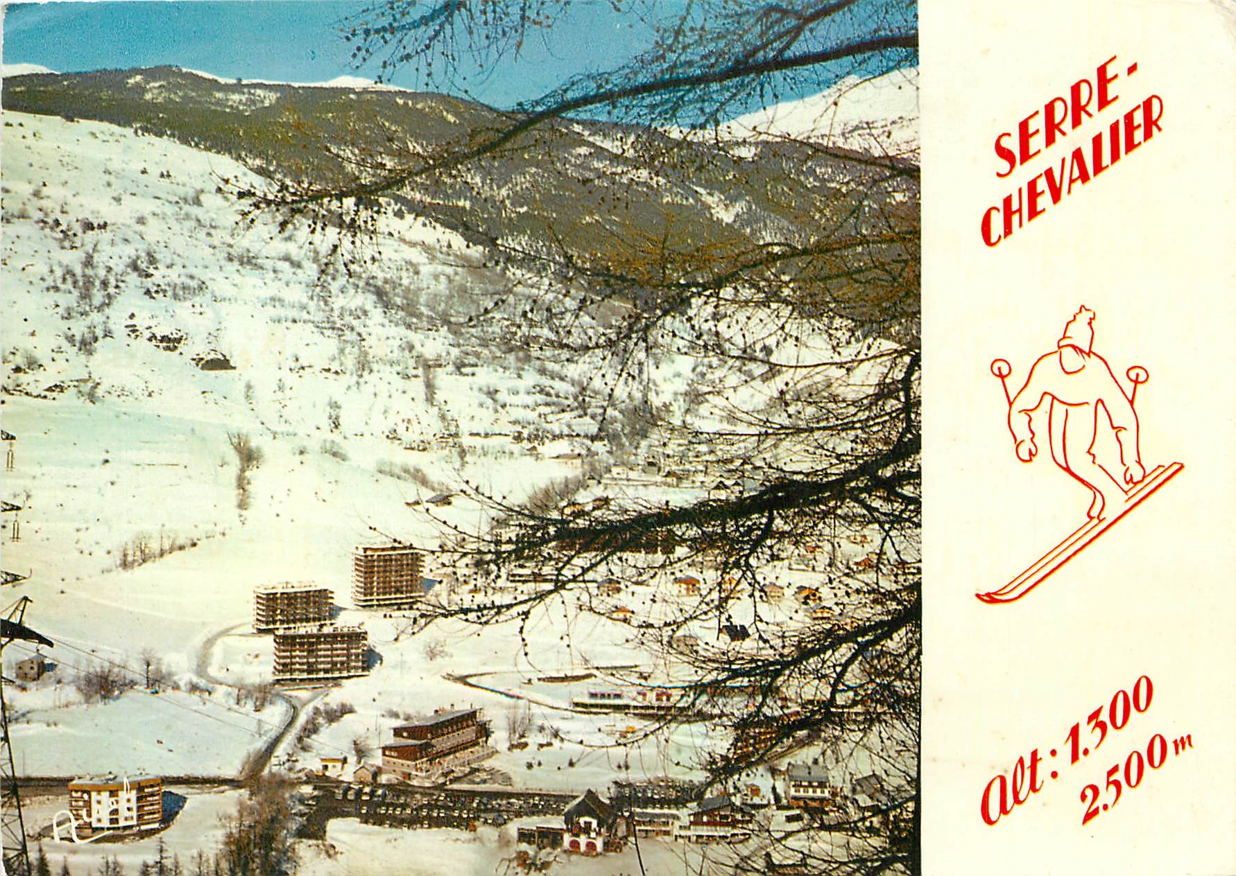 CPM Les Hautes Alpes Touristiques Chantemerle Serre Chevalier (1300 2500 m)