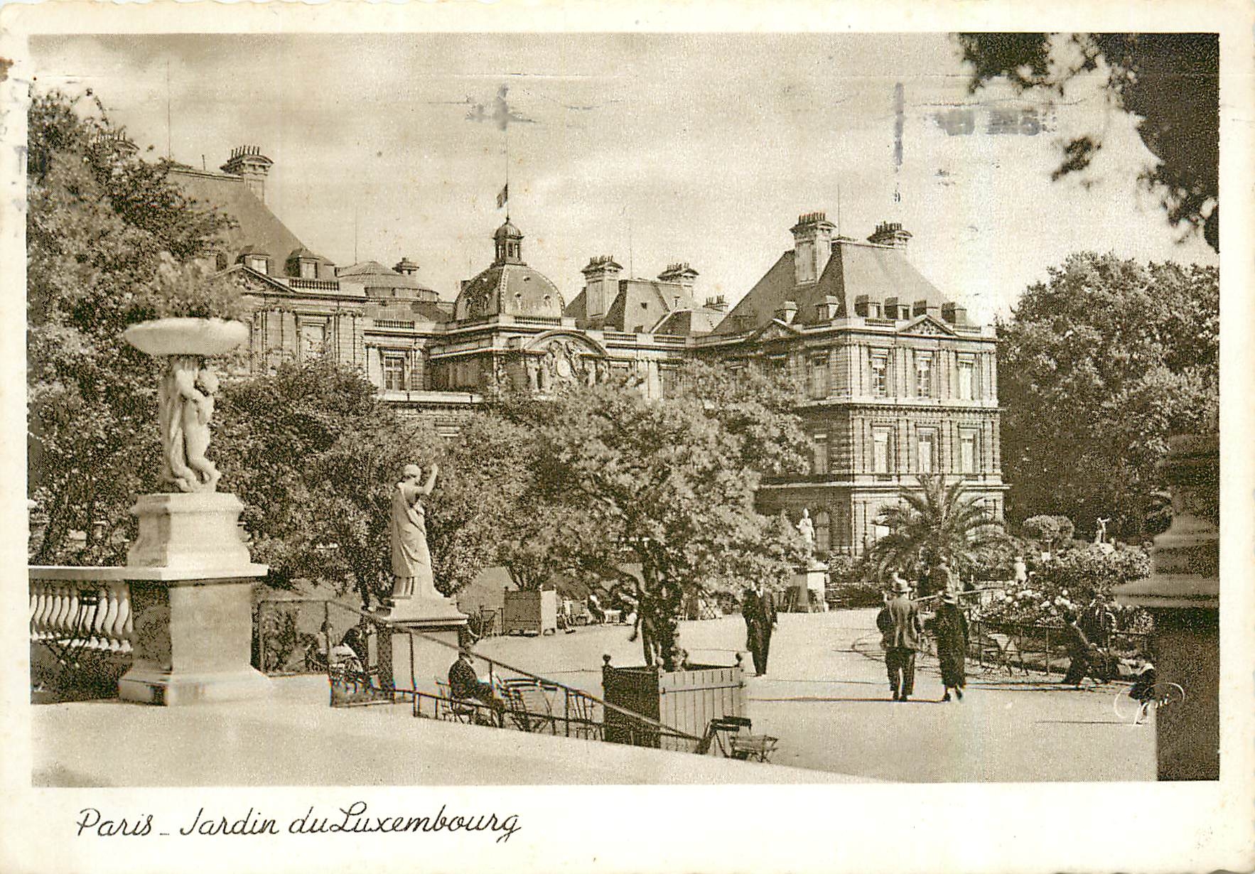 CPM Paris Jardin du Luxembourg