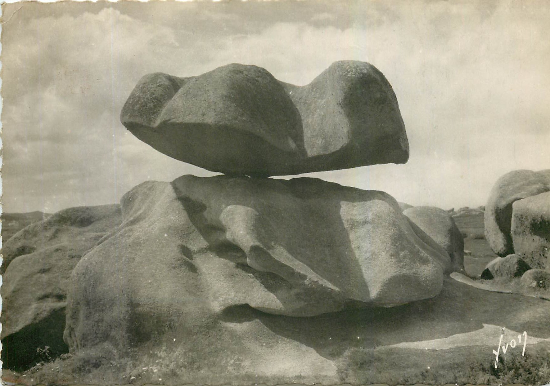 CPM Ploumanac'h (Cote du Nord) La Roche Branlante
